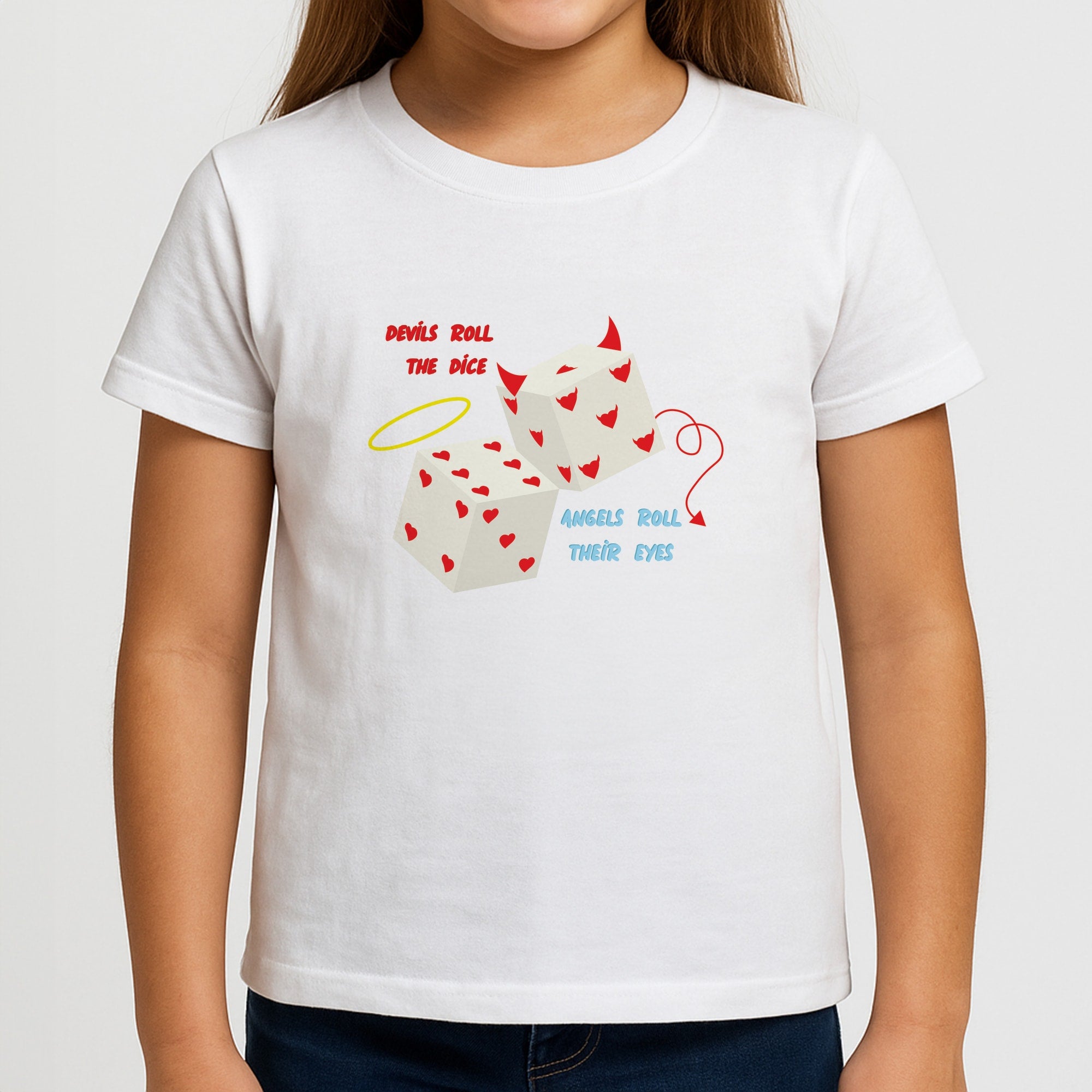 Devils Roll The Dice - Taylor Girls T-Shirt