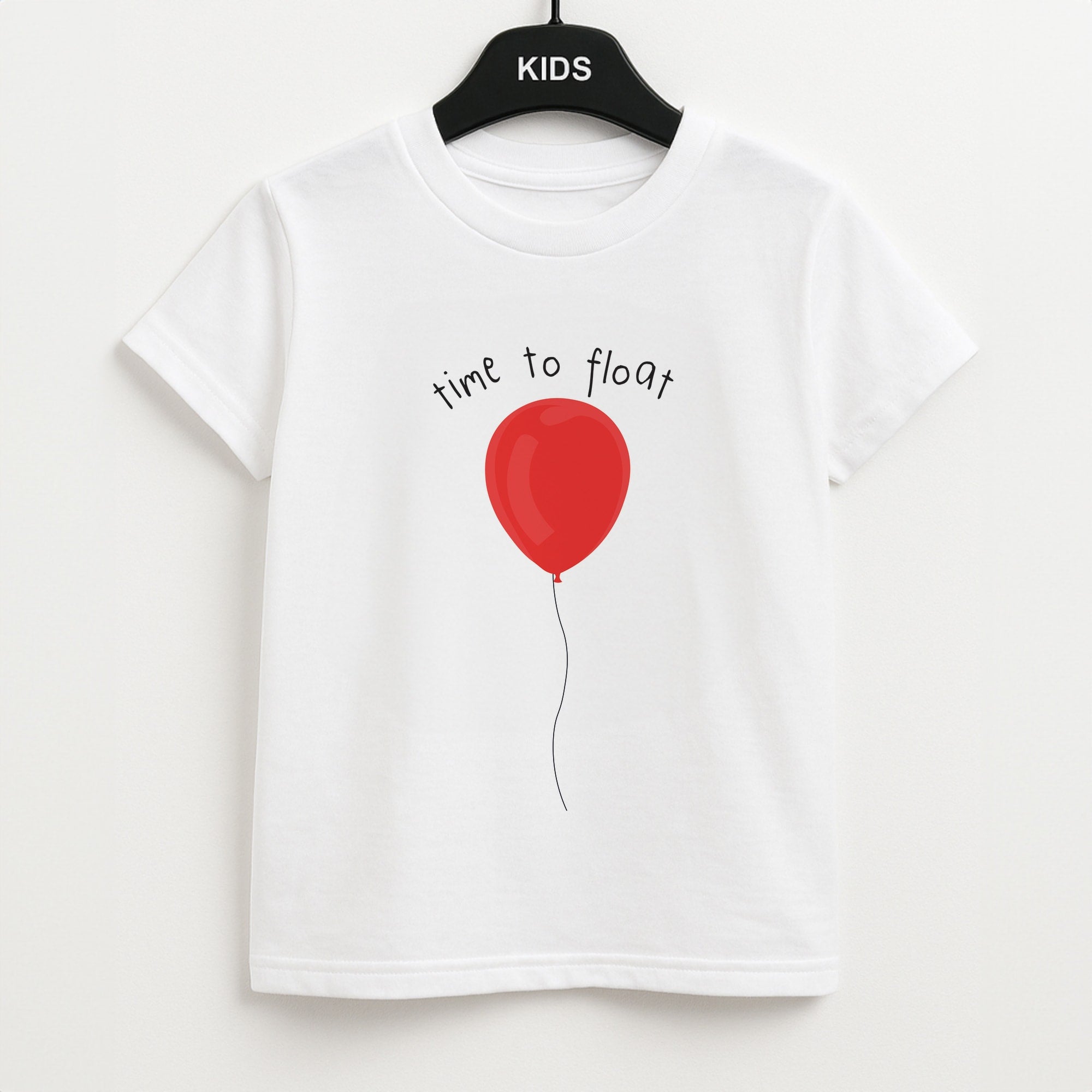 Time To Float - Clown Unisex Kids T-Shirt