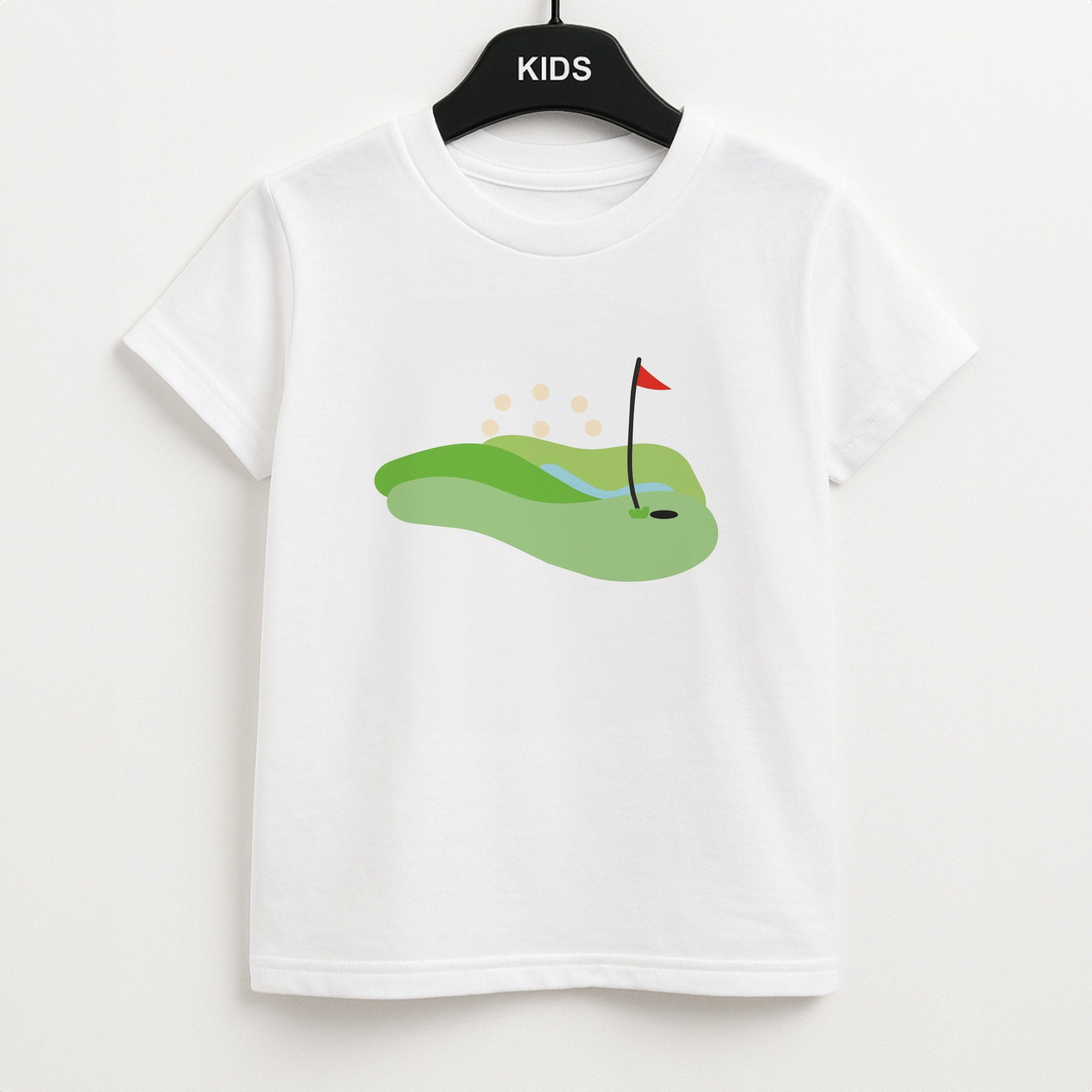 Golf course Kids T-Shirt