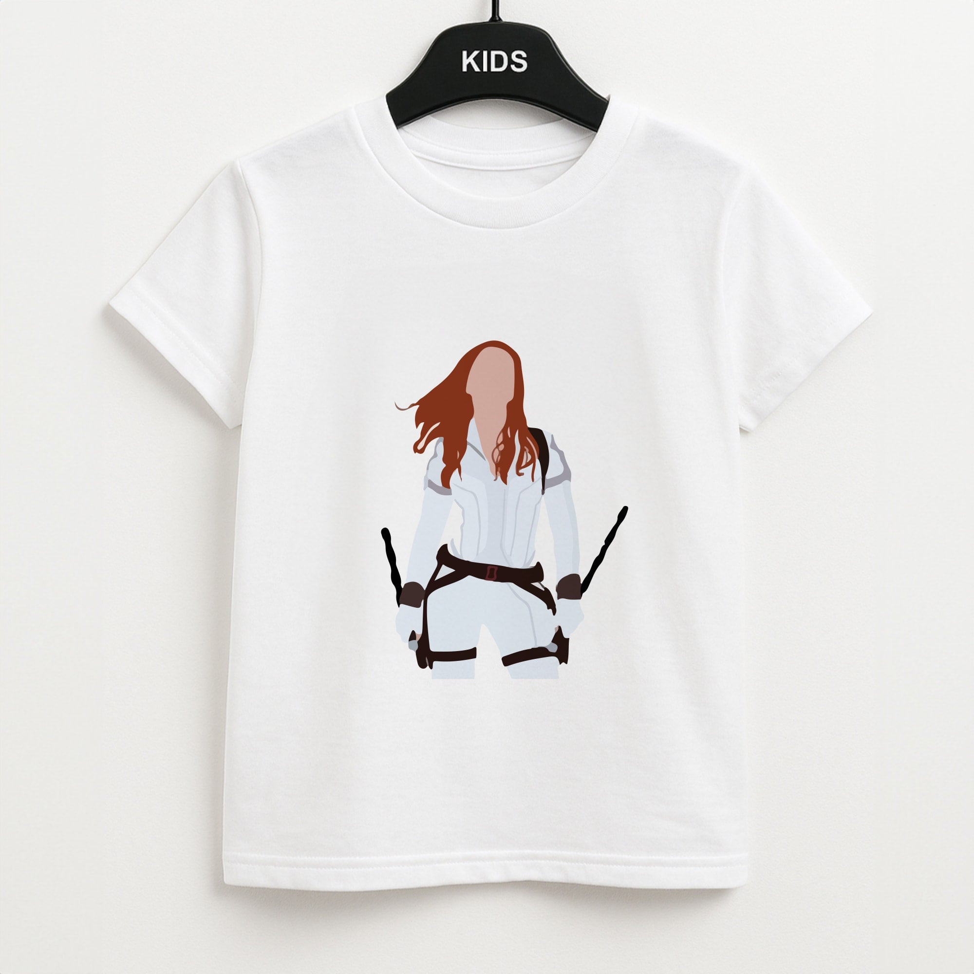 Black Widow Unisex Kids T-Shirt