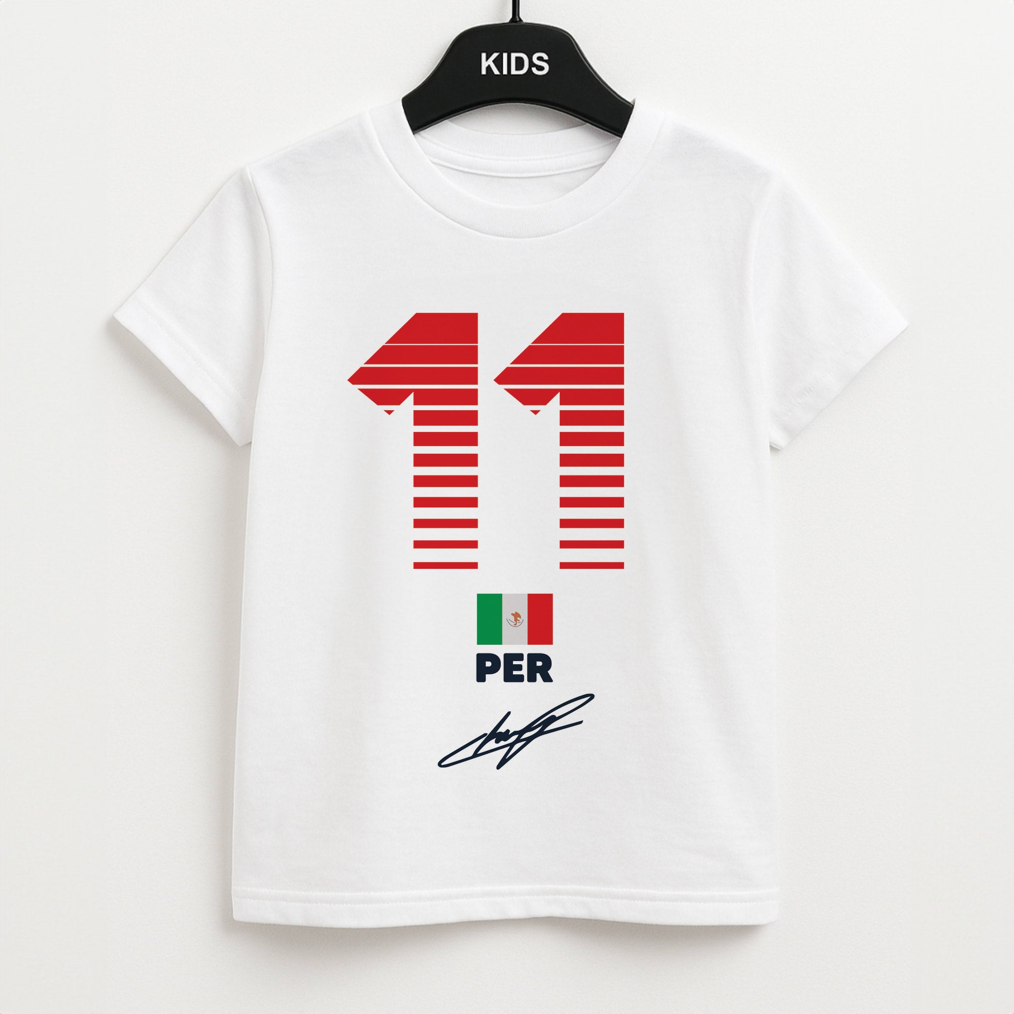 Perez - F1 Unisex Kids T-Shirt