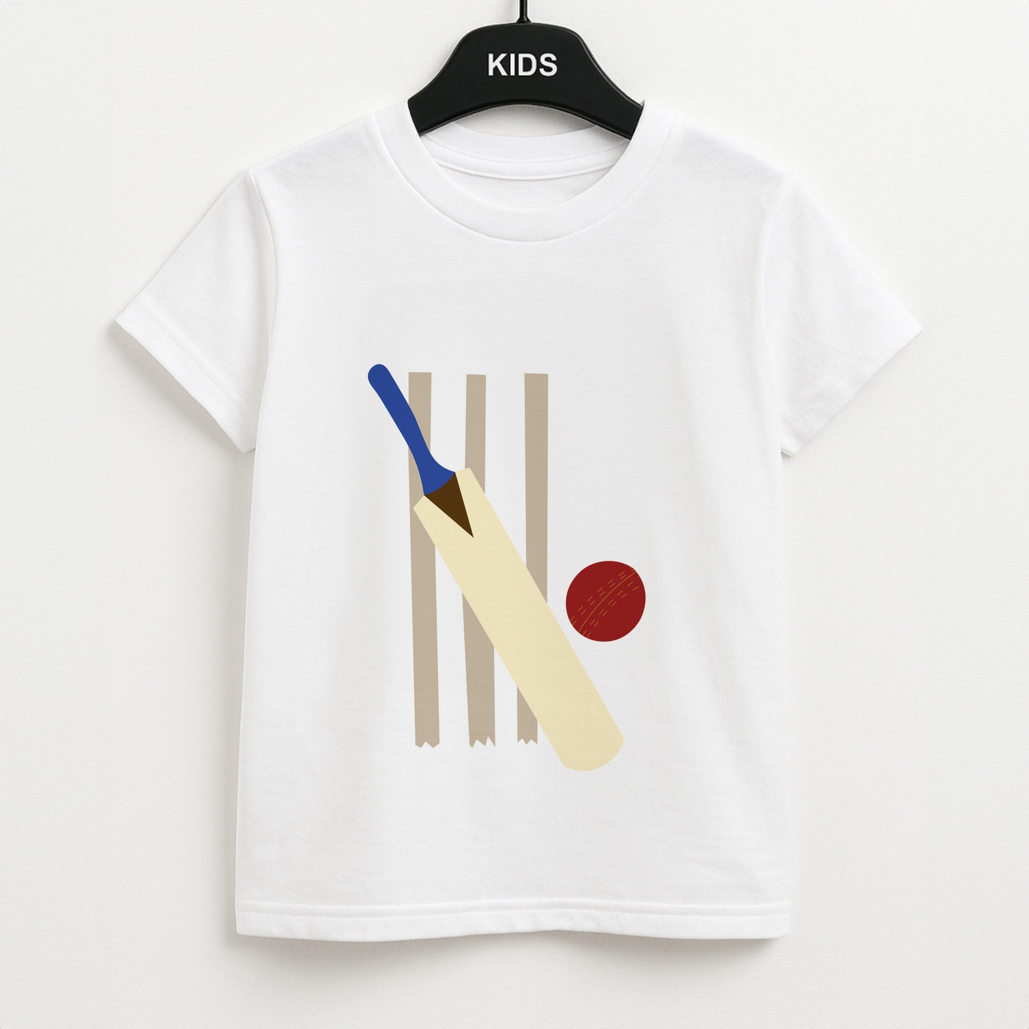 Wickets - Cricket Unisex Kids T-Shirt