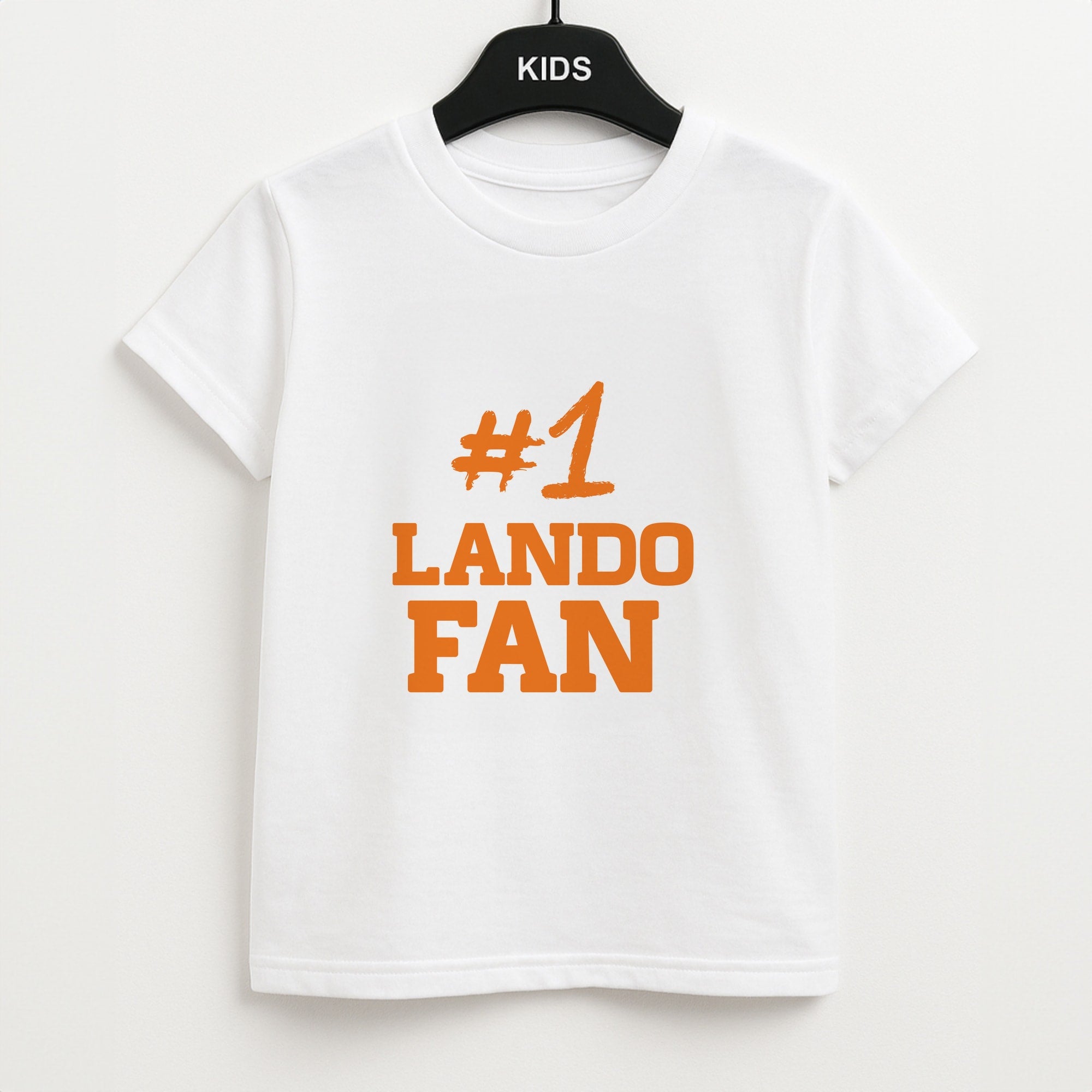 #1 Lando Fan Unisex Kids T-Shirt