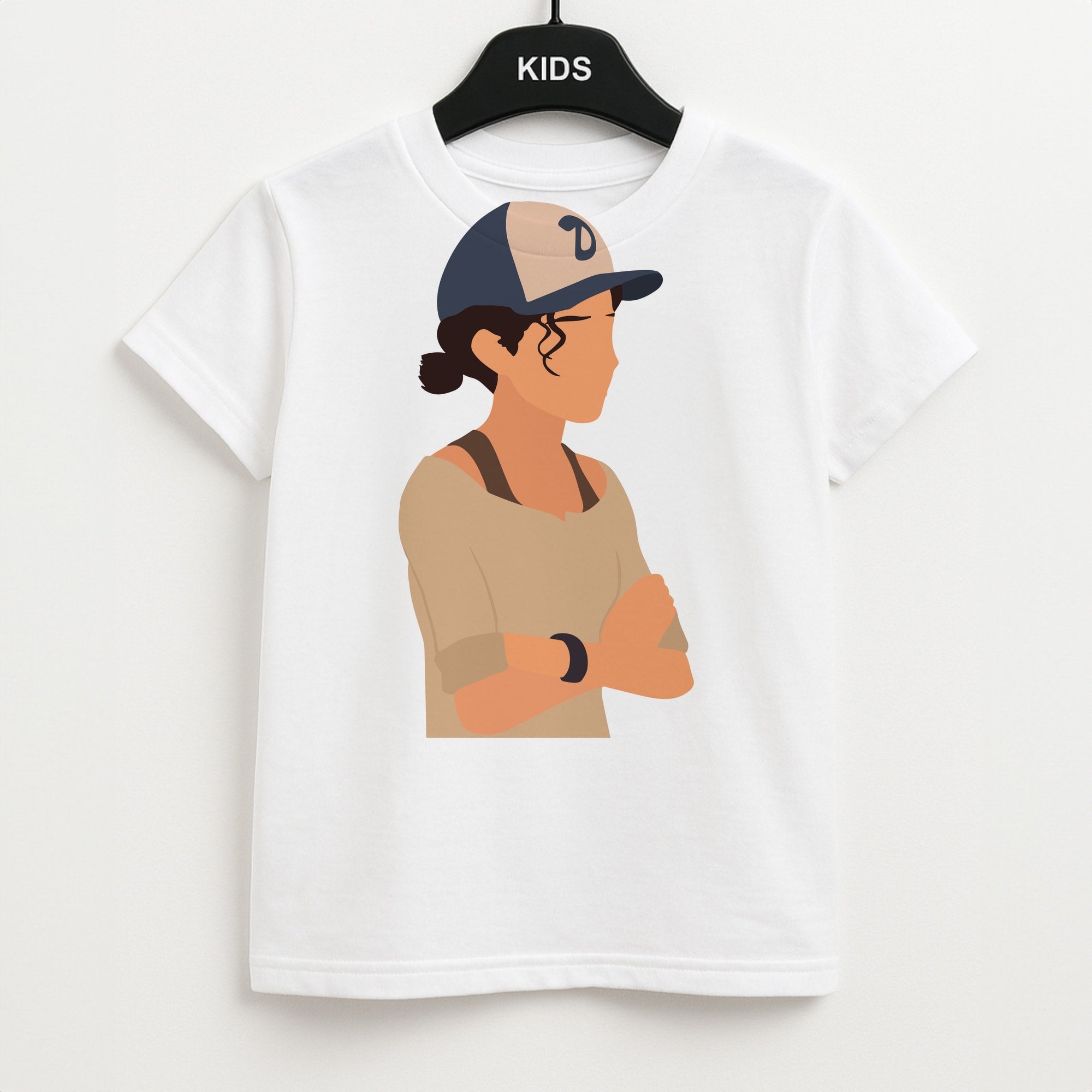 Clementine Faceless - TWD Kids T-Shirt