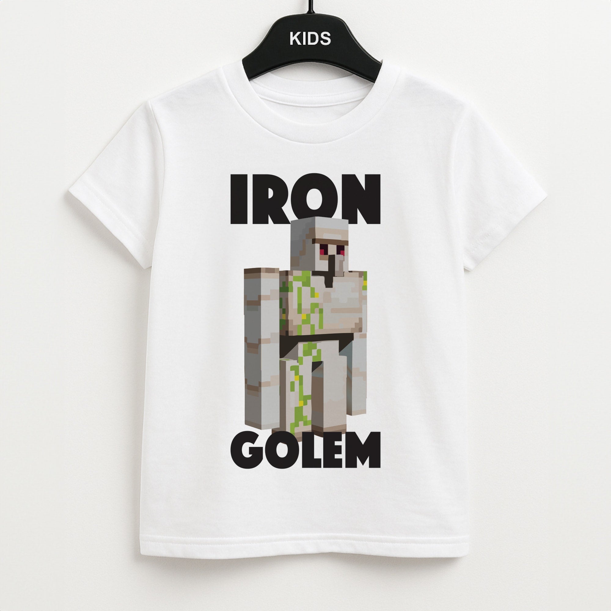 Iron Golem Unisex Kids T-Shirt