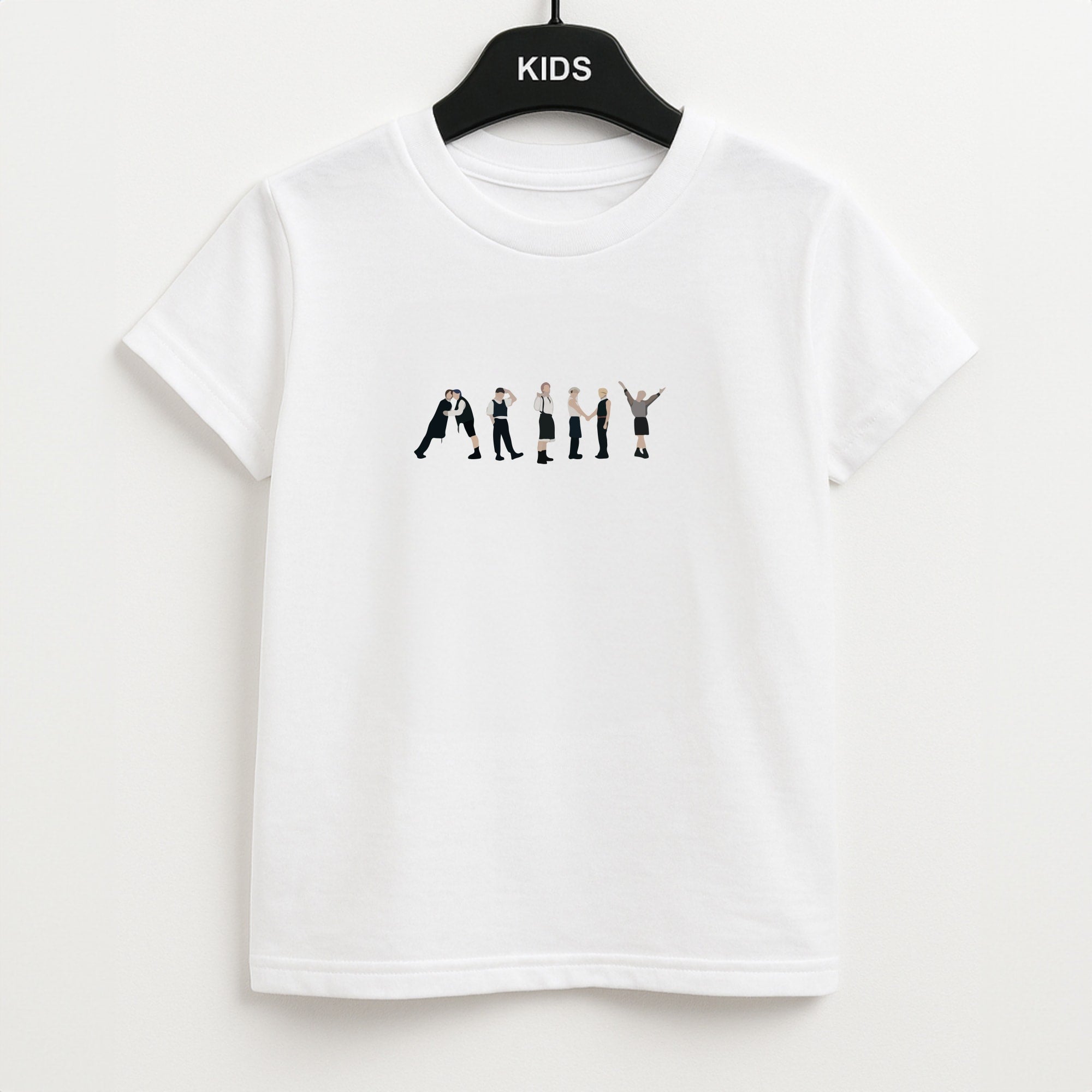 K-Pop Band Army Members Unisex Kids T-Shirt