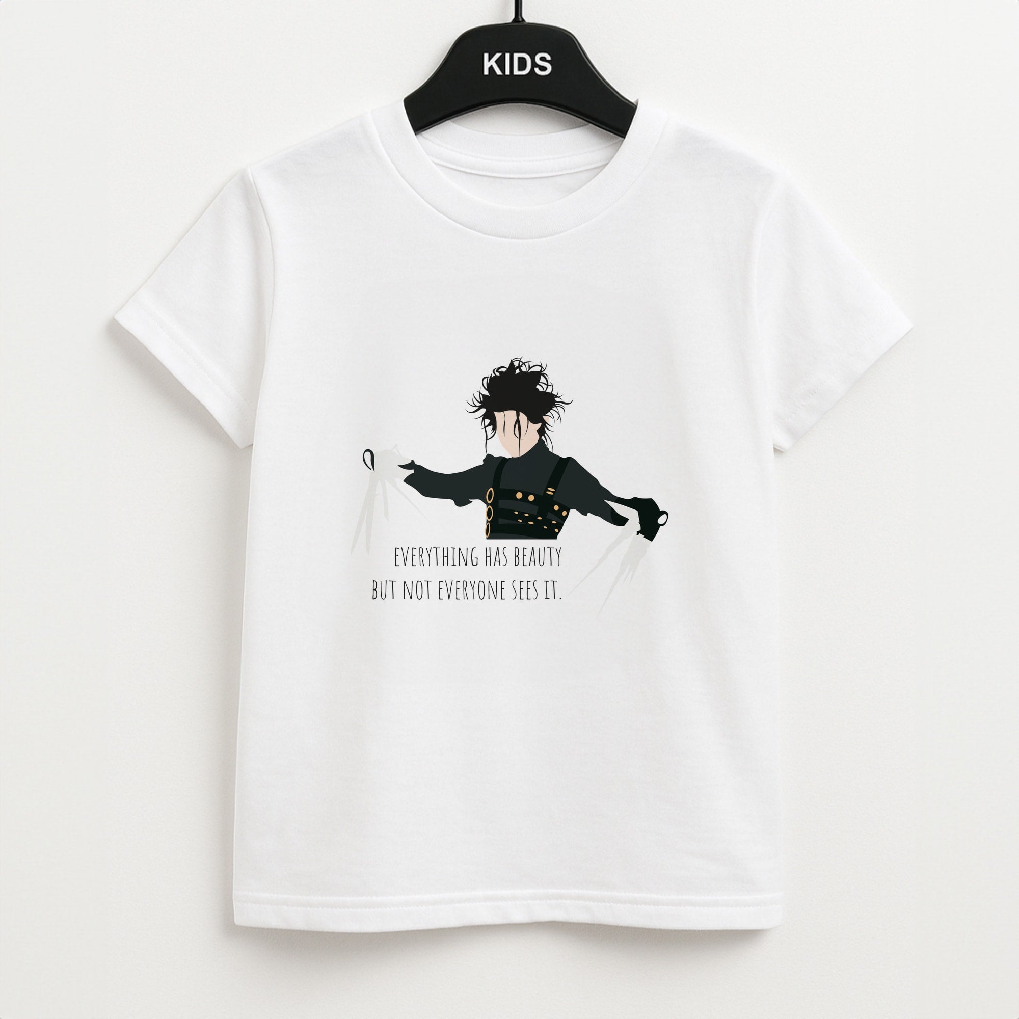 Everything Has Beauty - Scissorhands Unisex Kids T-Shirt