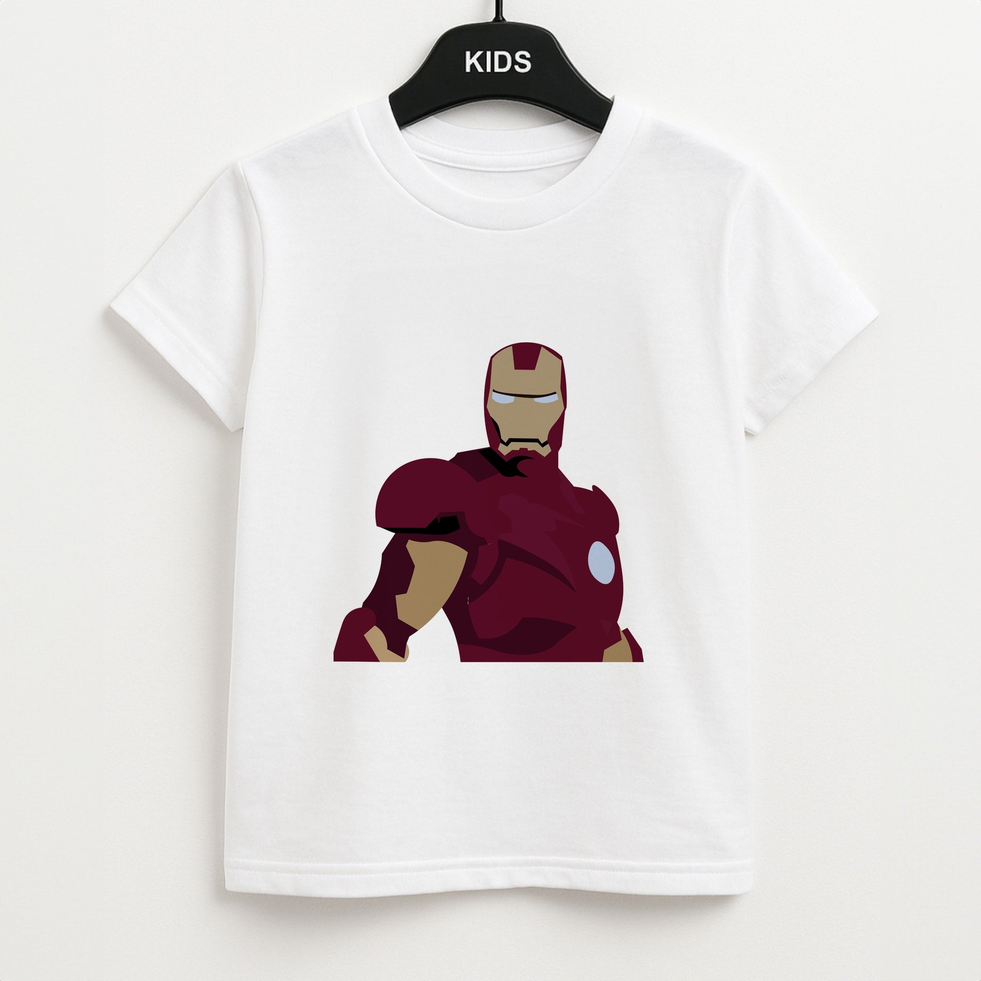 Iron man mask Unisex Kids T-Shirt