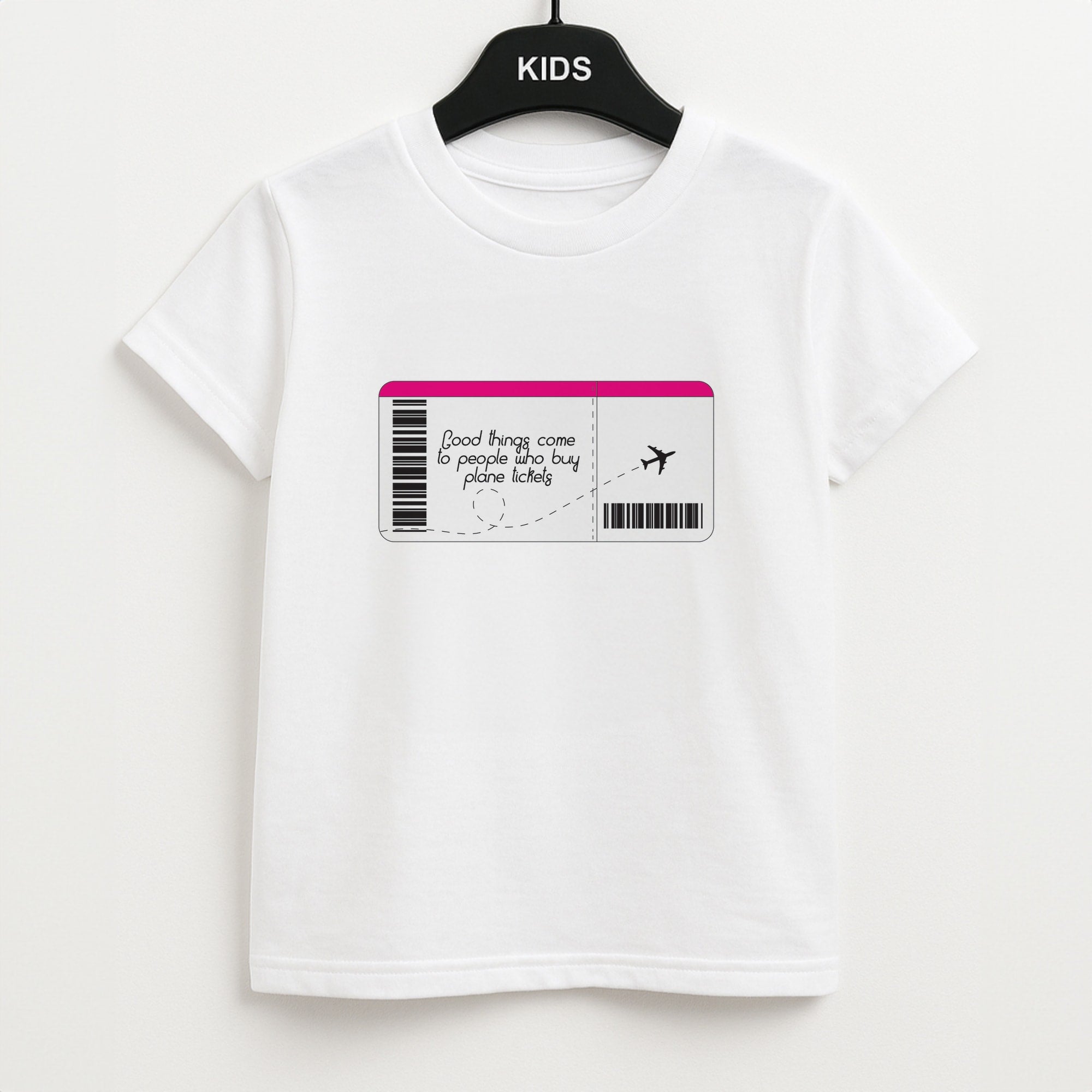 Buy Plane Tickets - Travel Unisex Kids T-Shirt