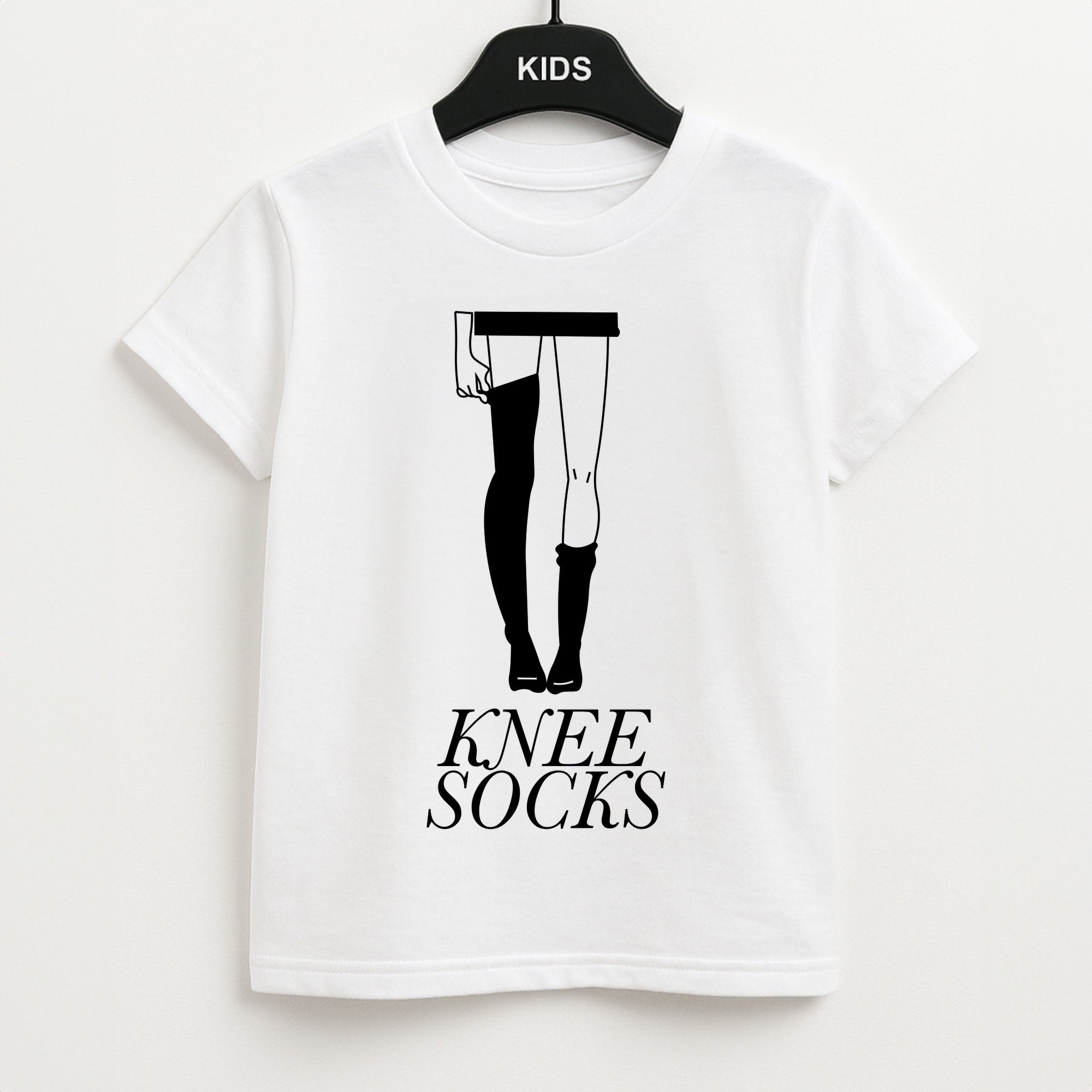 Knee Socks Unisex Kids T-Shirt