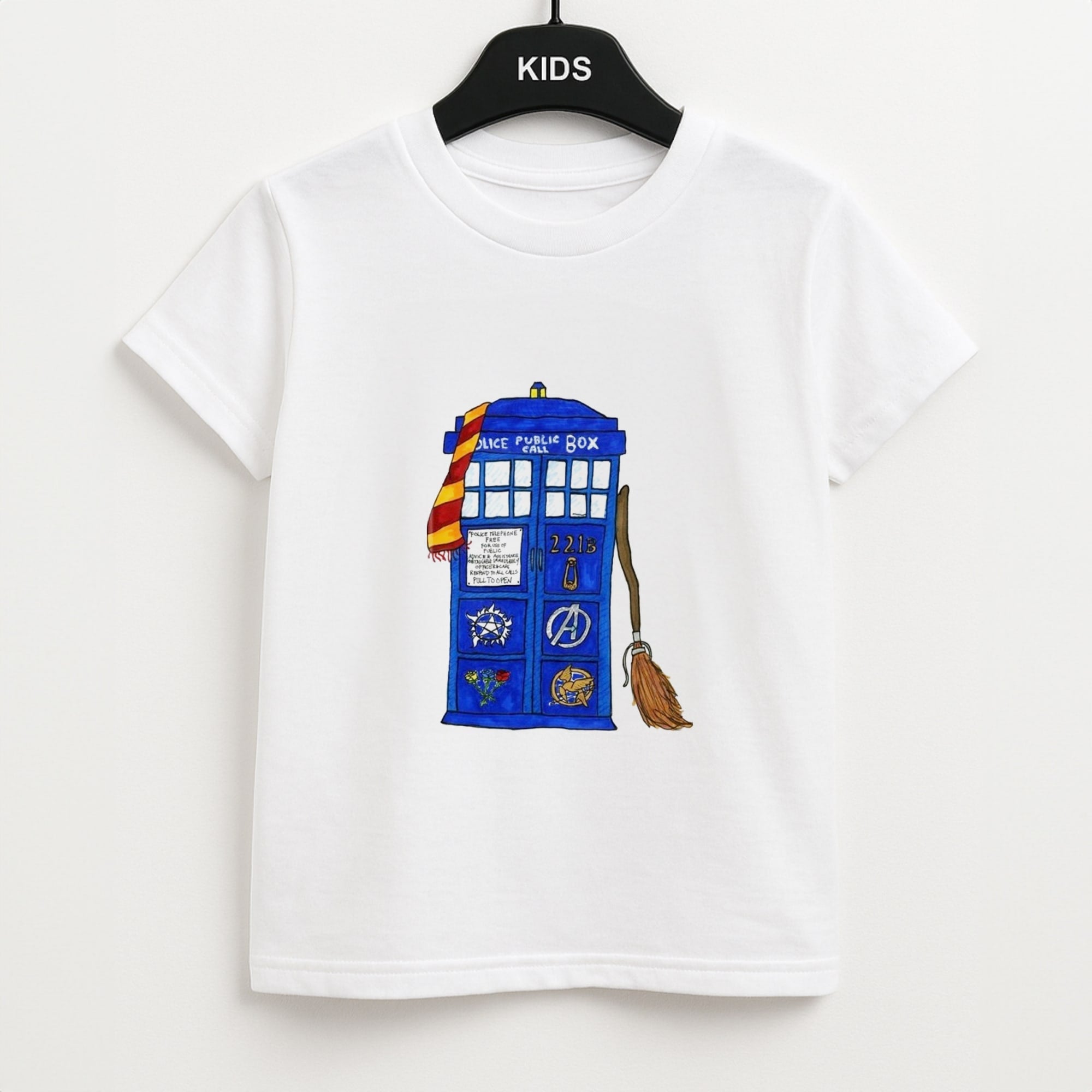 Multifandom Cartoon Unisex Kids T-Shirt