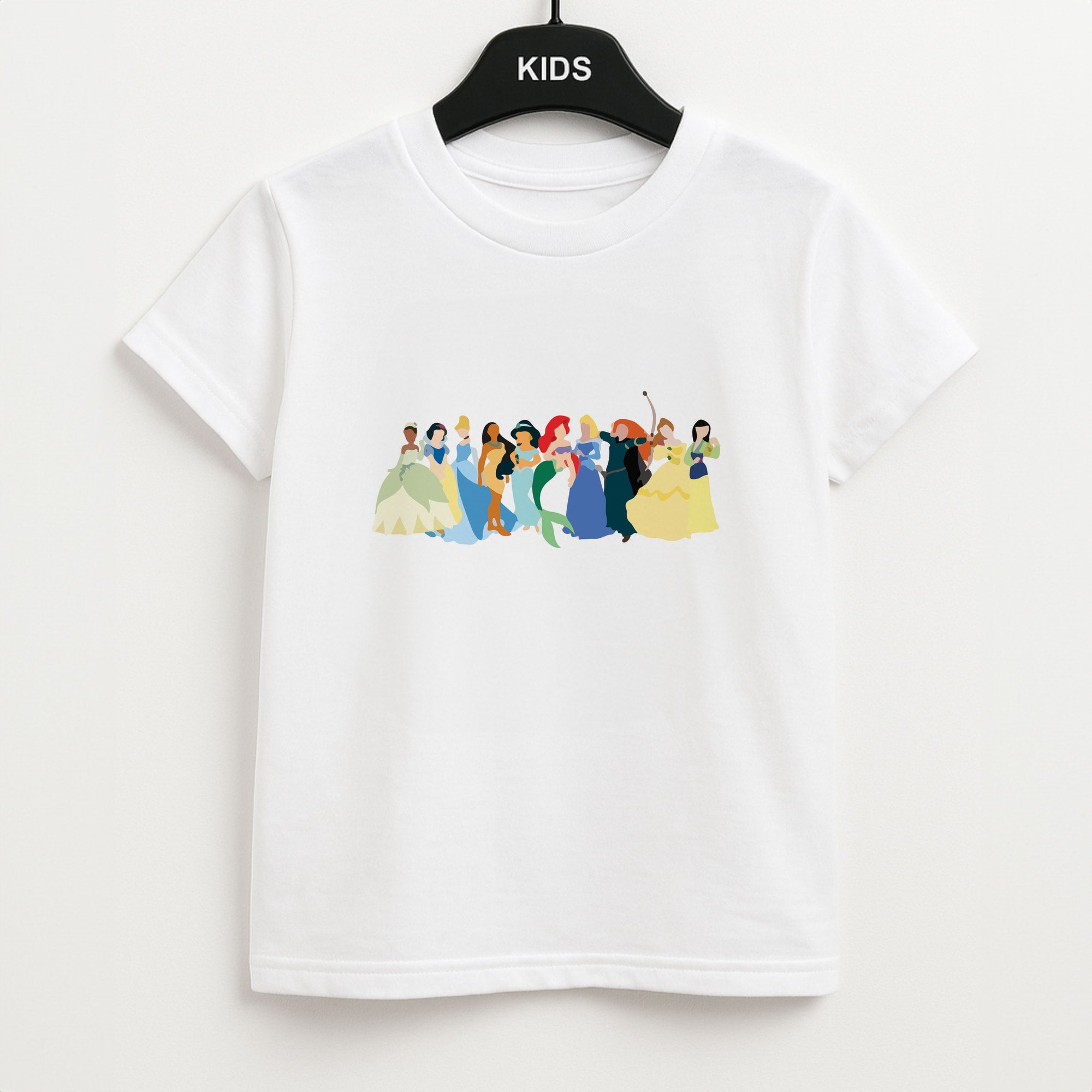 Fairytale Princesses Cast Kids T-Shirt
