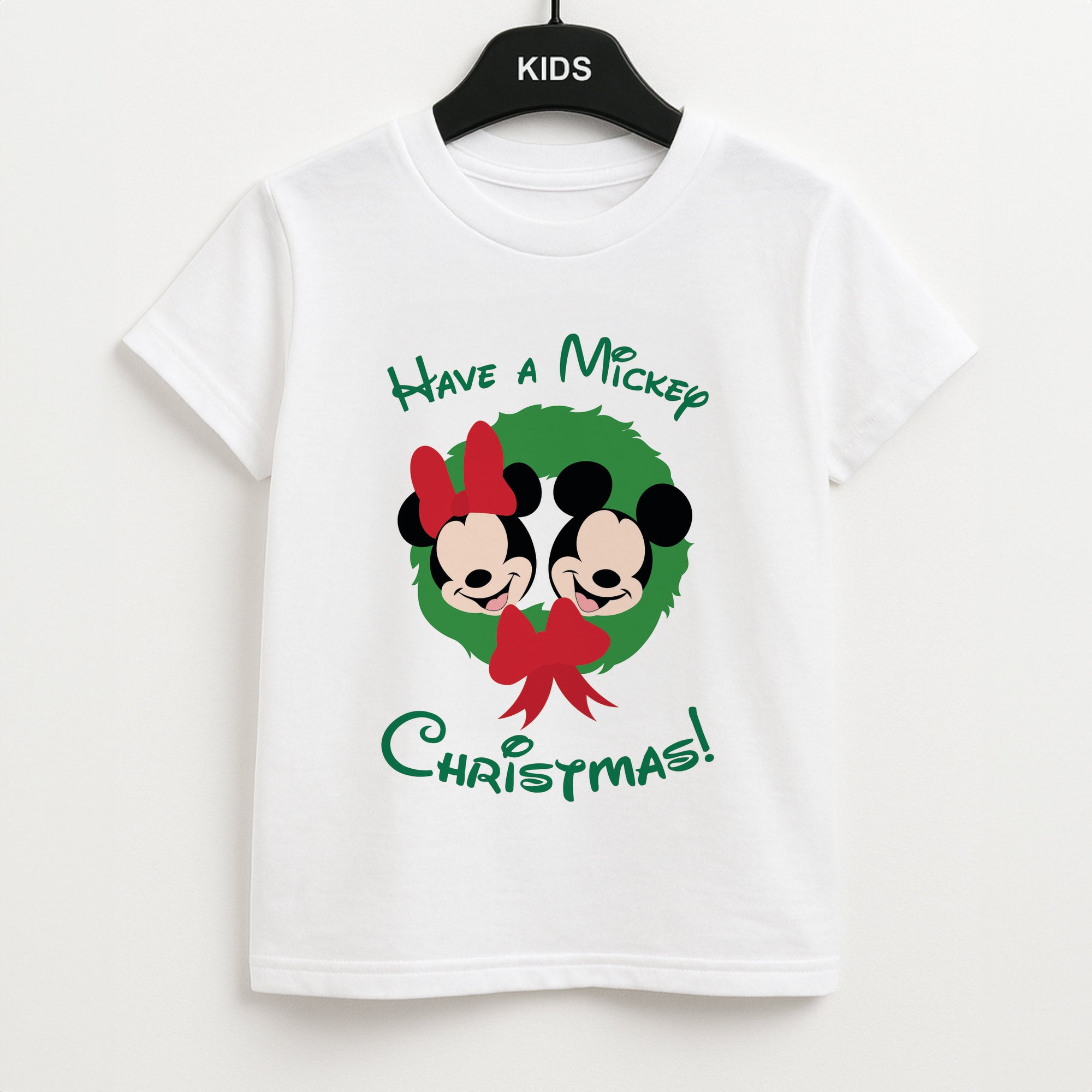 Have A Mickey Christmas Unisex Kids T-Shirt