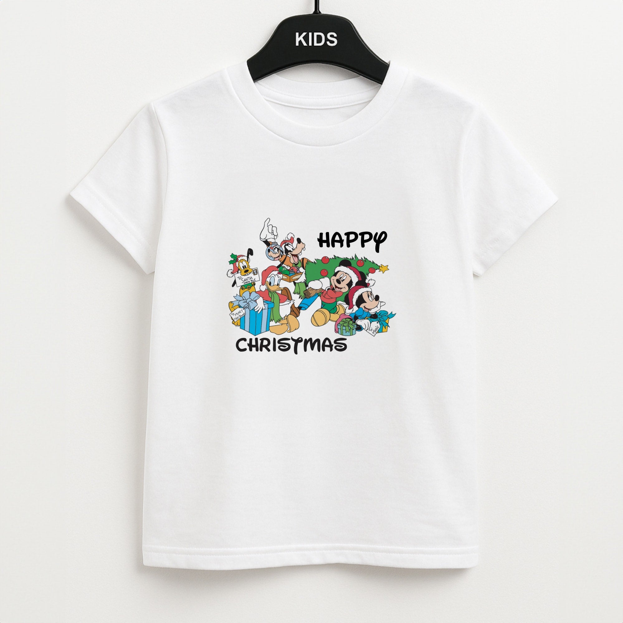 Fairytale Happy Christmas Unisex Kids T-Shirt