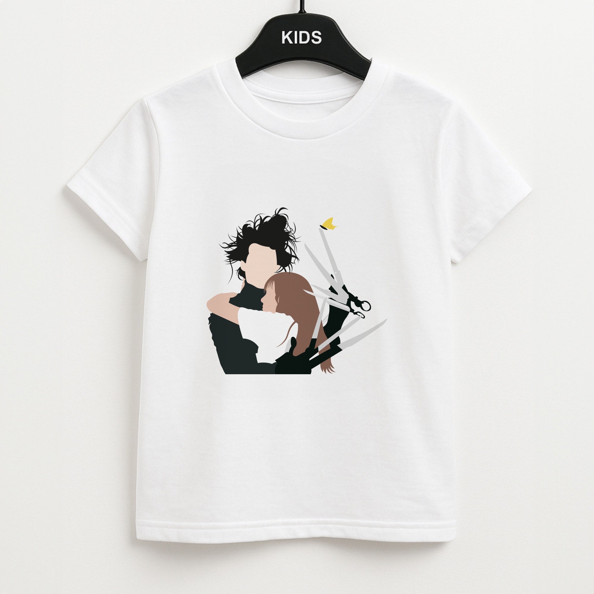 Edward And Kim -Scissorhands Unisex Kids T-Shirt