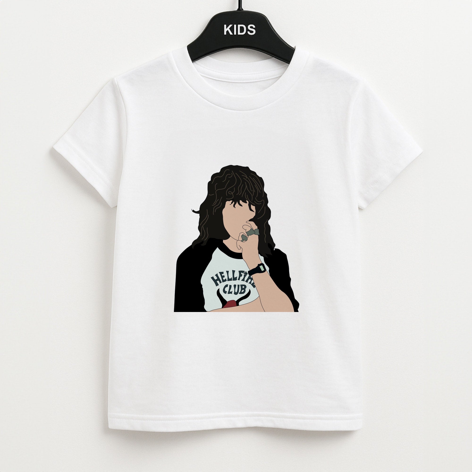 Eddie Munson Hellfire Kids T-Shirt