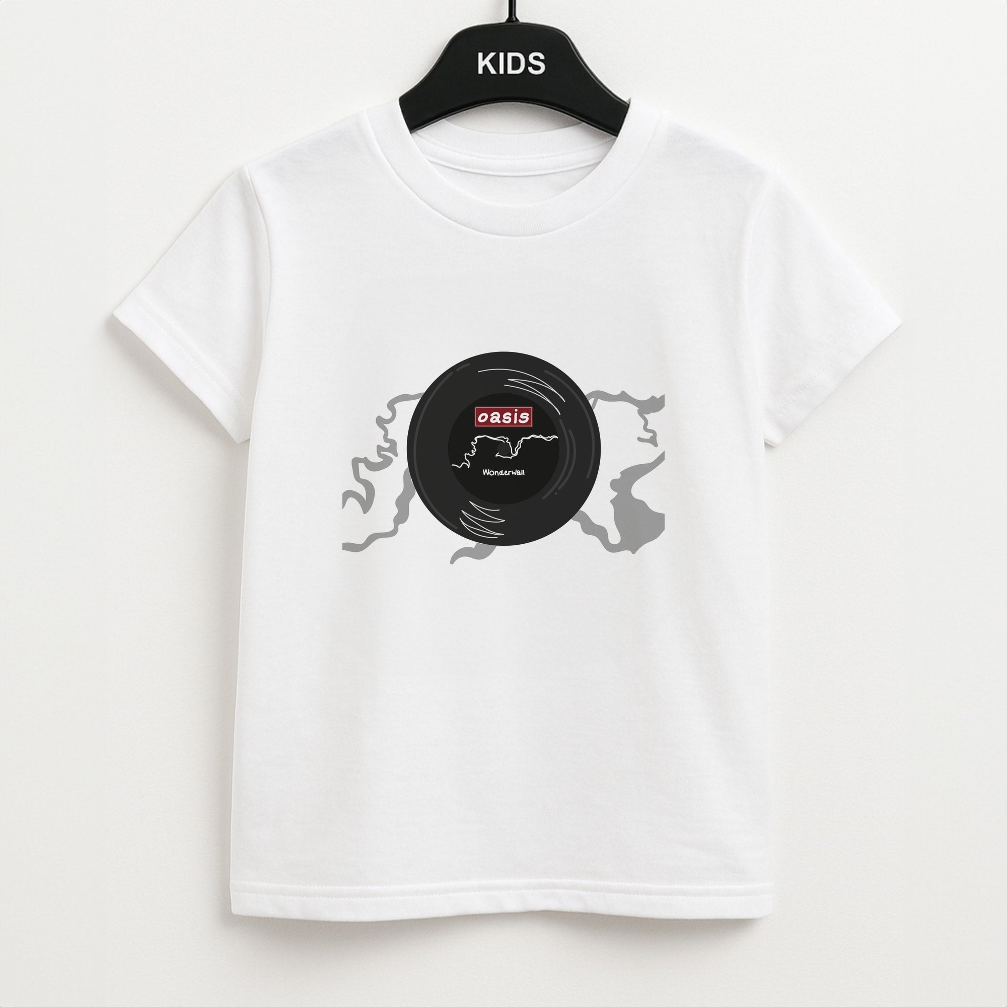 Wonderwall Record Unisex Kids T-Shirt