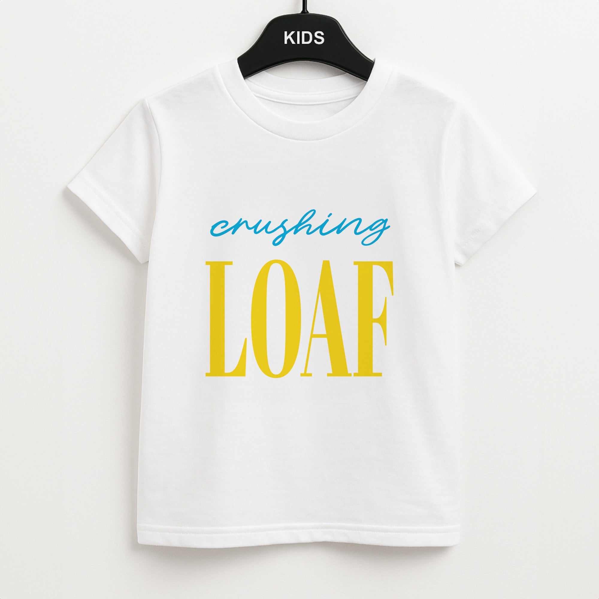 Crushing Loaf Blue Unisex Kids T-Shirt