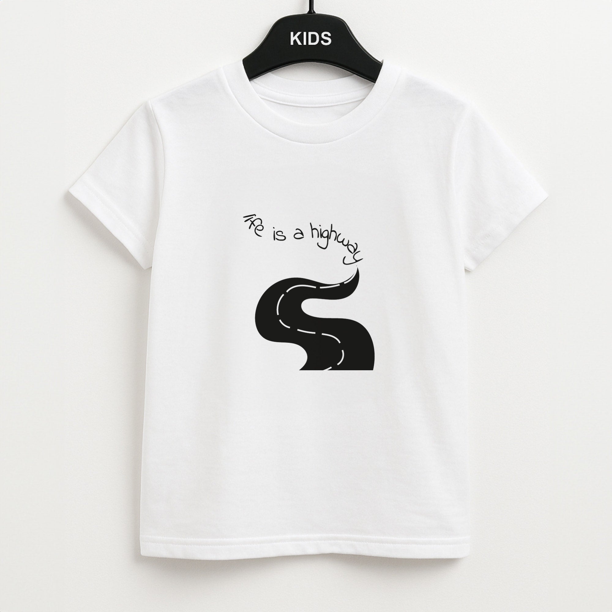 Life Is A Highway - Cars Unisex Kids T-Shirt