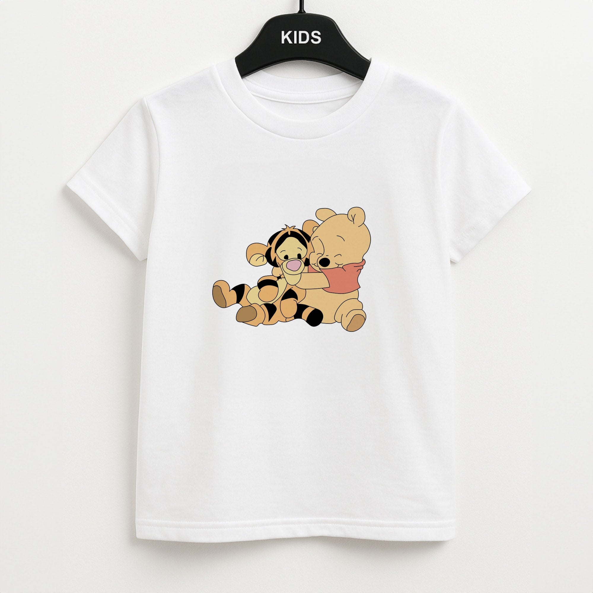 A Hug Said Pooh - Winnie Unisex Kids T-Shirt