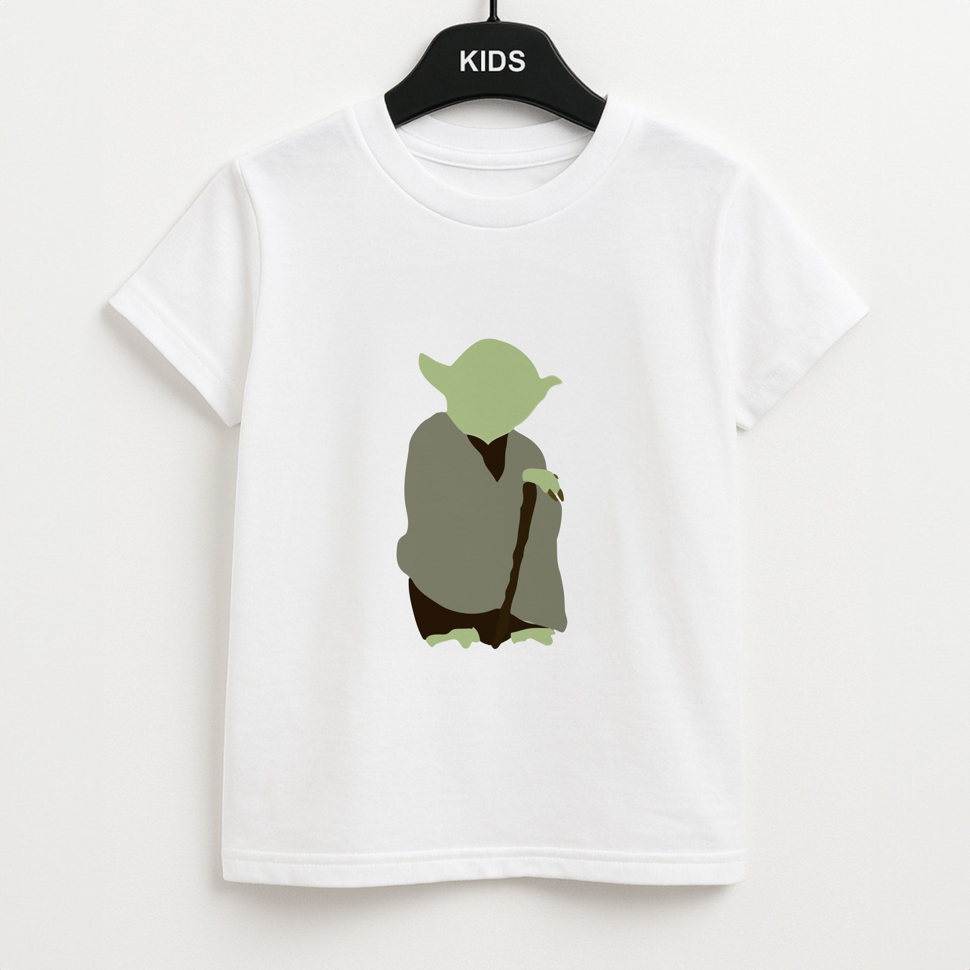 Yoda Faceless Unisex Kids T-Shirt