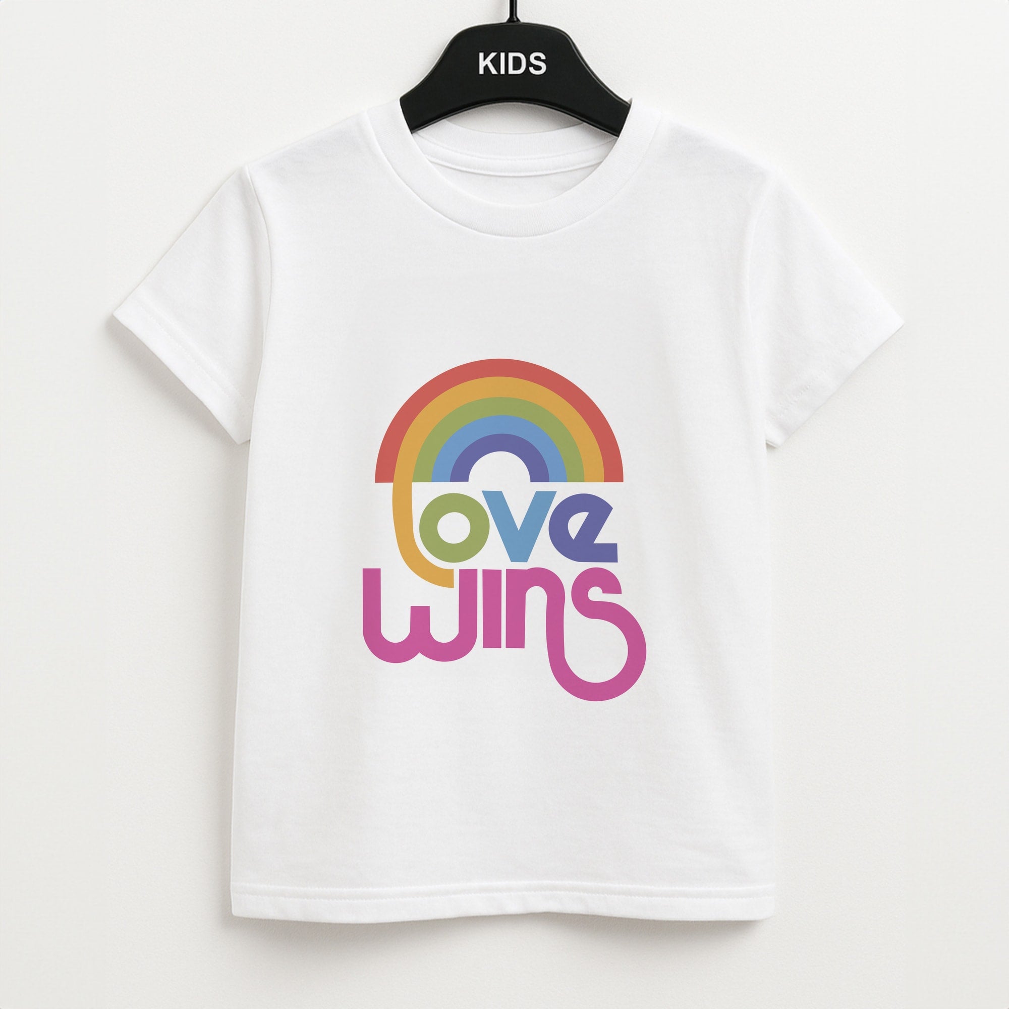 Love Wins - Pride Unisex Kids T-Shirt