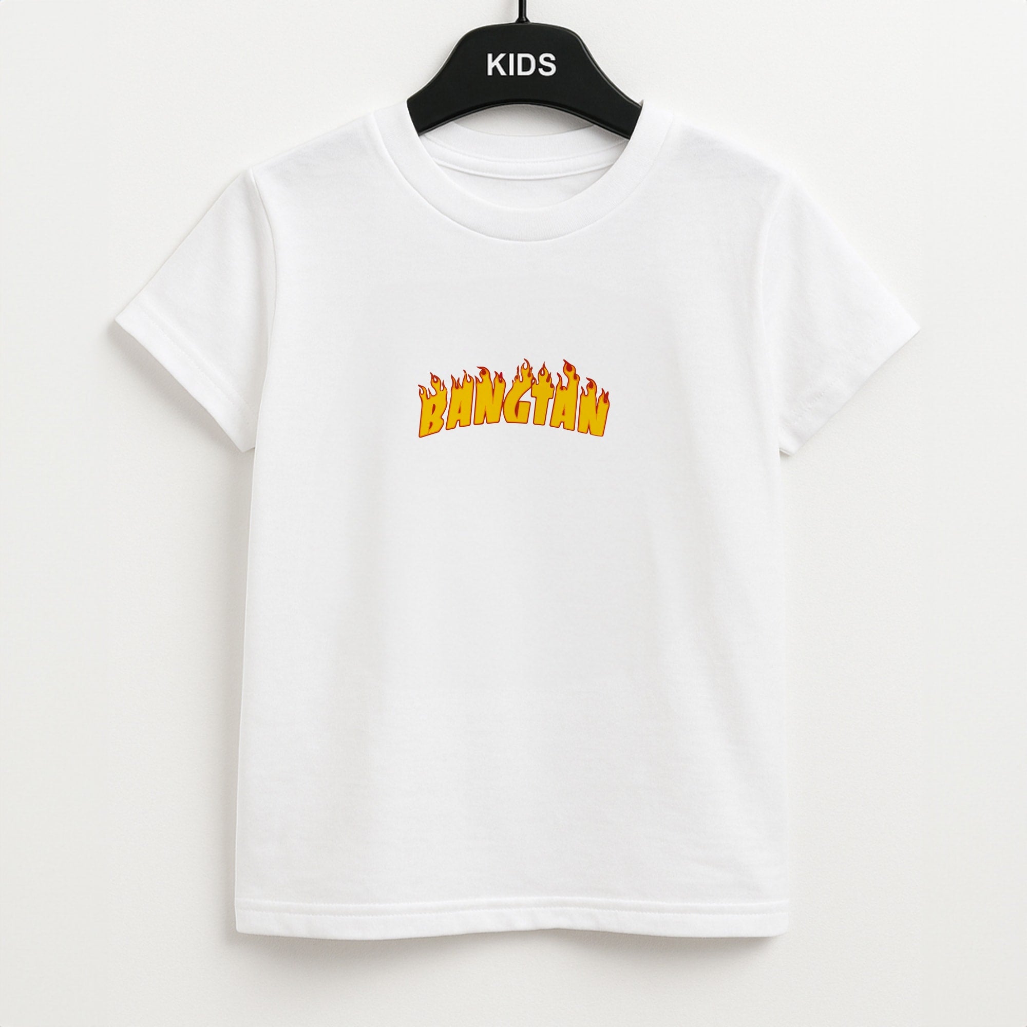Bangtan Flames - K Pop Unisex Kids T-Shirt