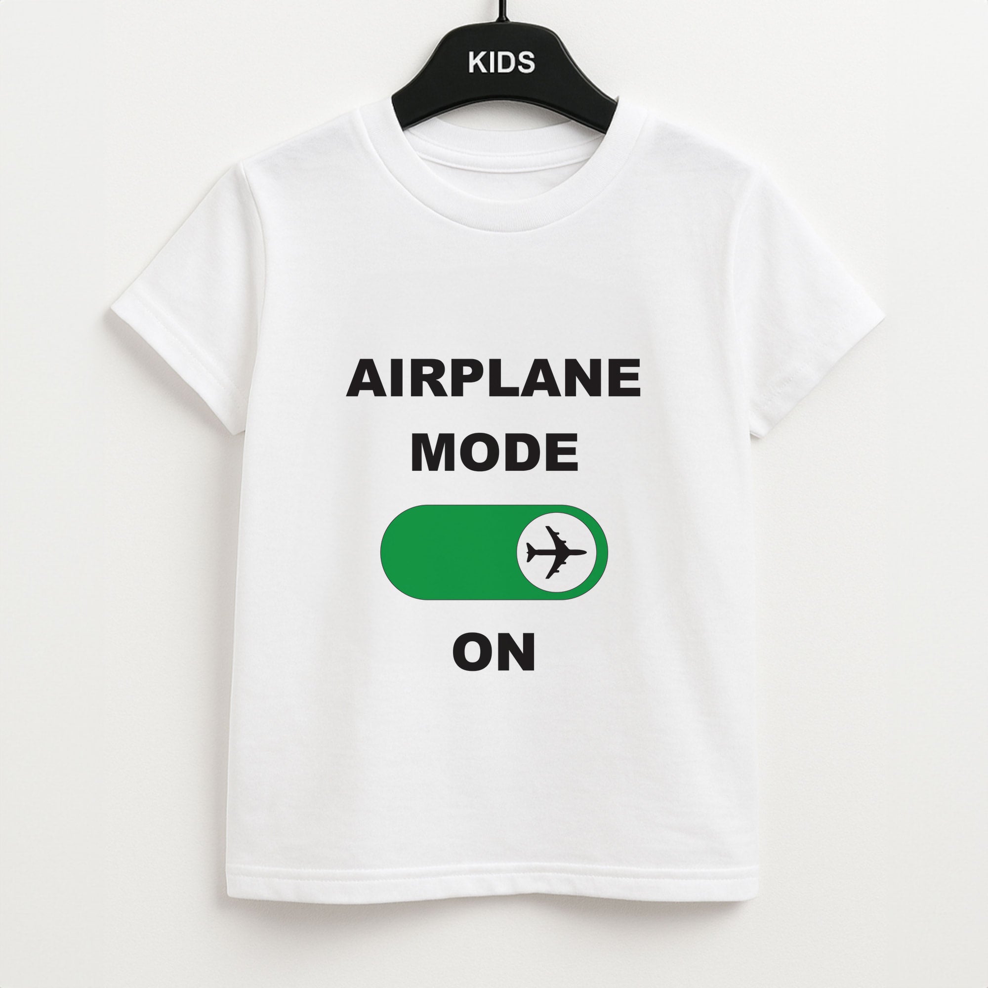 Airplane Mode On - Travel Unisex Kids T-Shirt