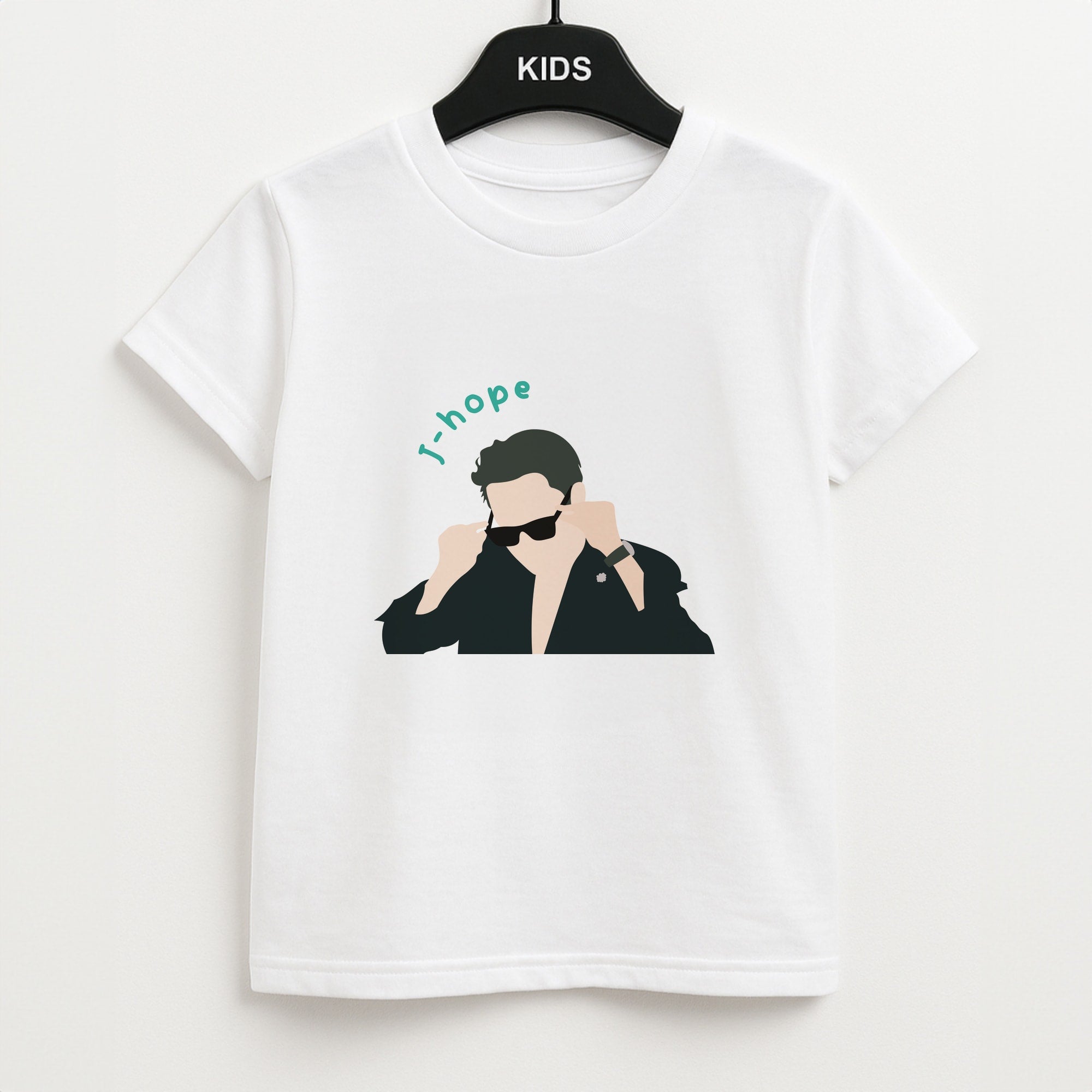 J-Hope Glasses - K Pop Unisex Kids T-Shirt