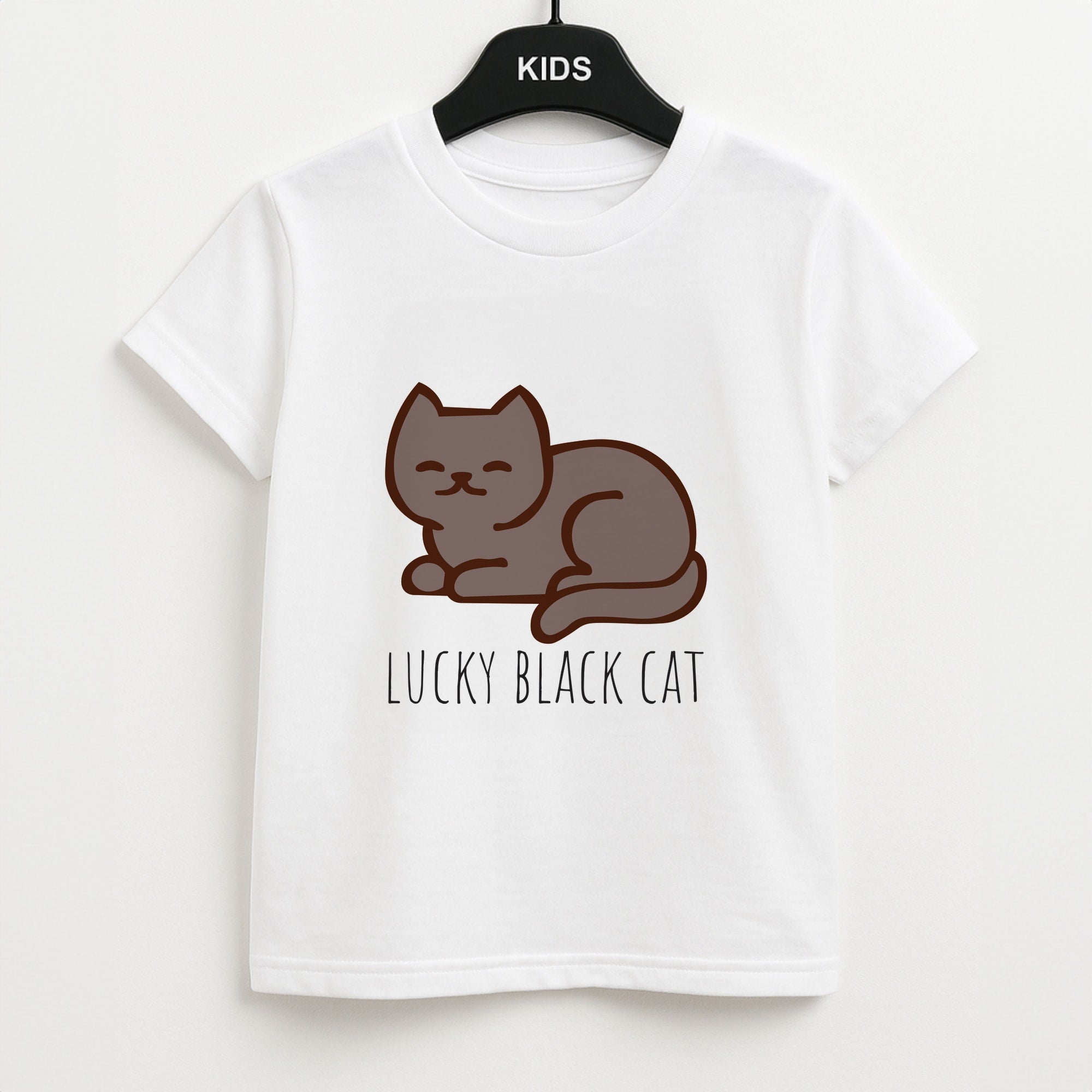 Lucky Black Cat - Cats Unisex Kids T-Shirt