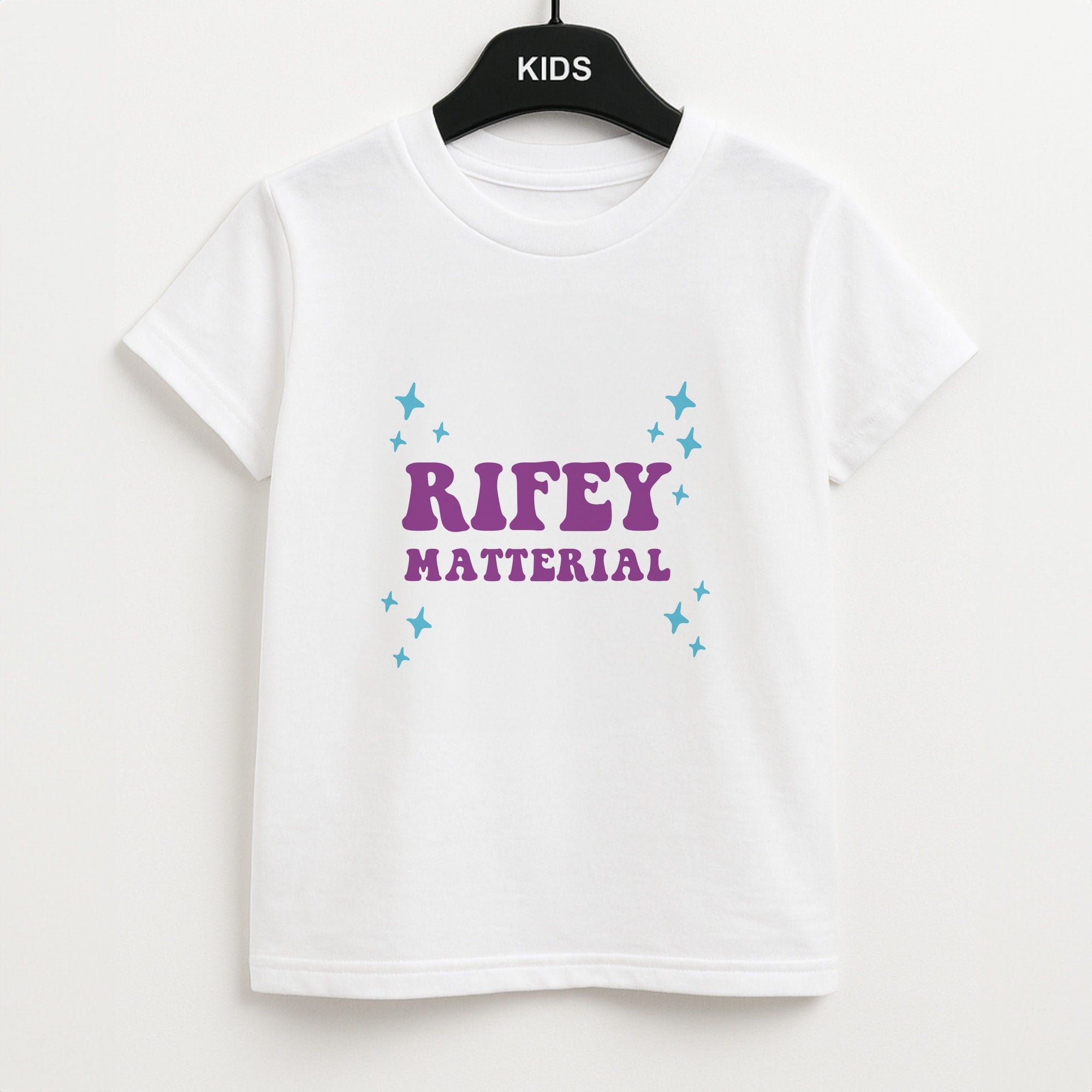 Rifey Material Unisex Kids T-Shirt