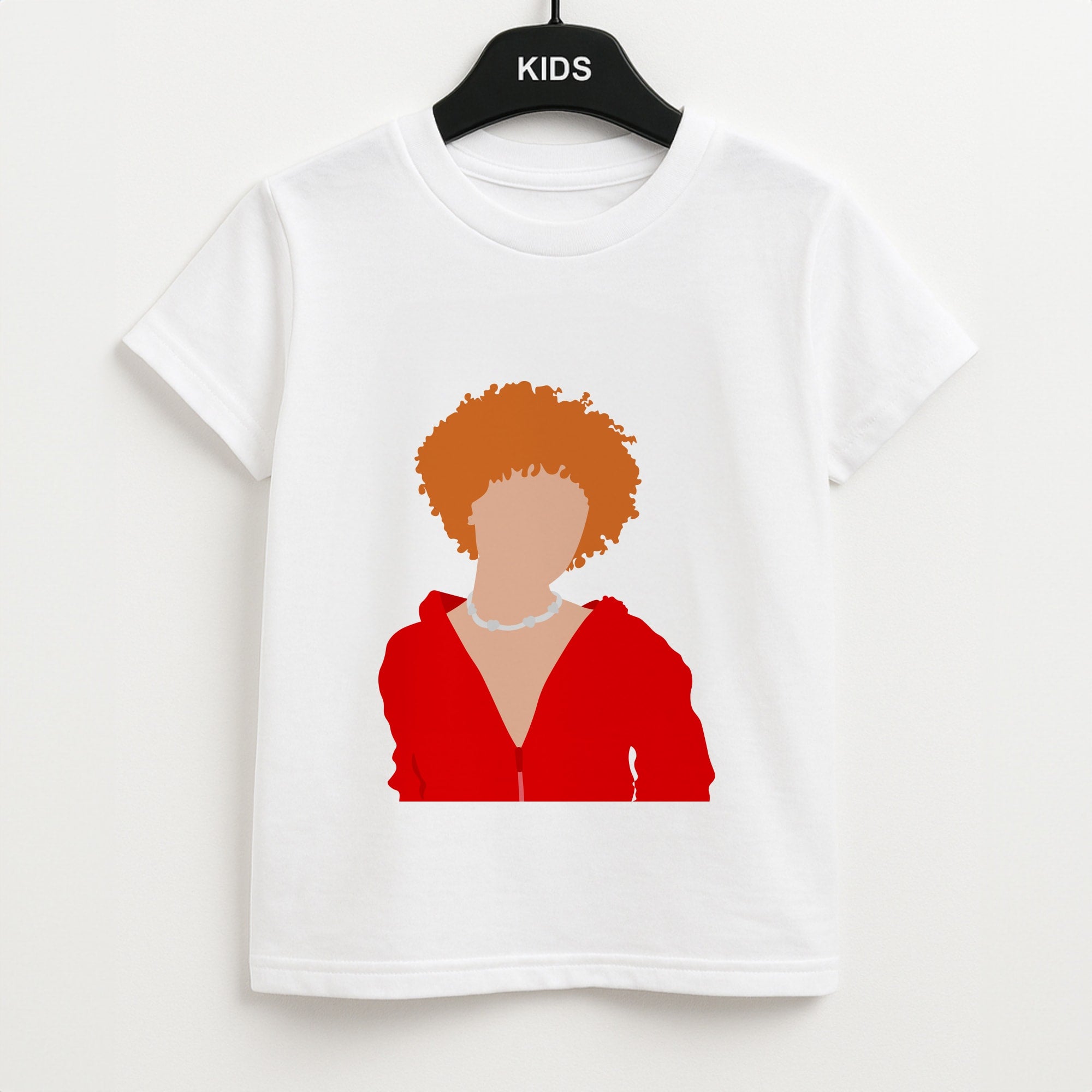 Red Hoodie - Ice Spice Kids T-Shirt