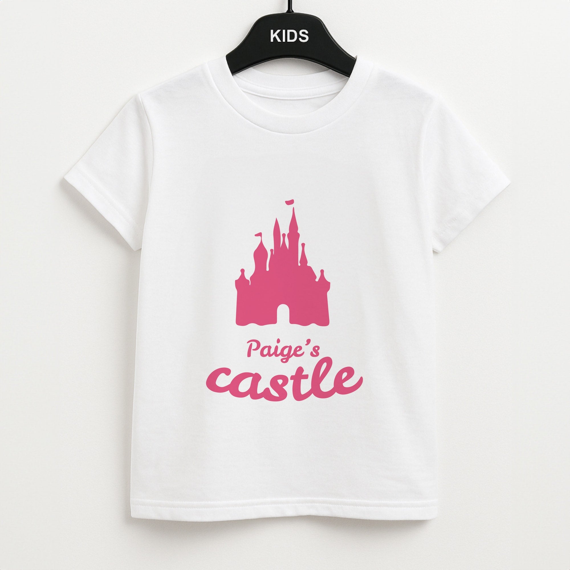 Fairytale Castle - Personalised Fairytale Unisex Kids T-Shirt