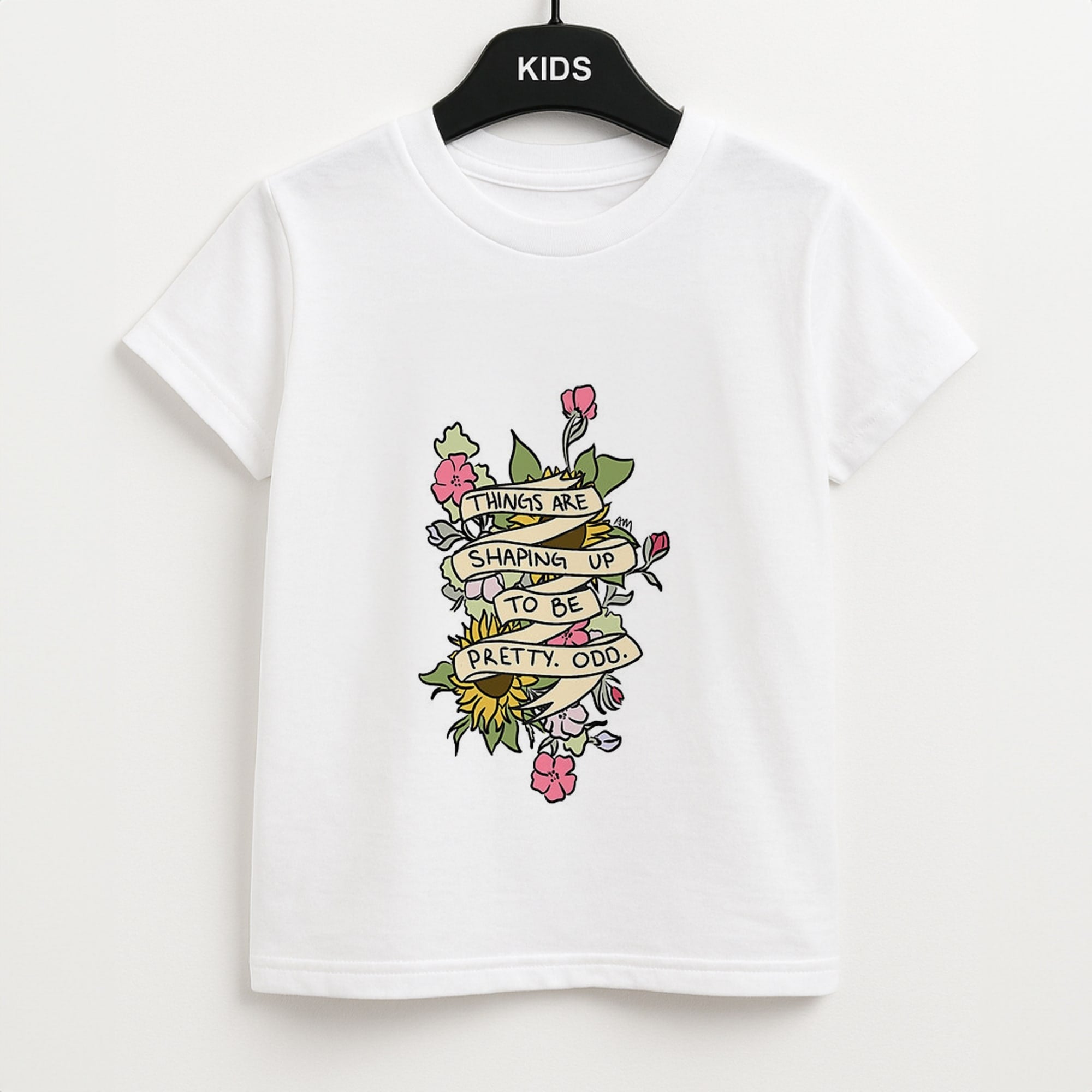 Things are Shaping up to be Pretty Odd Unisex Kids T-Shirt