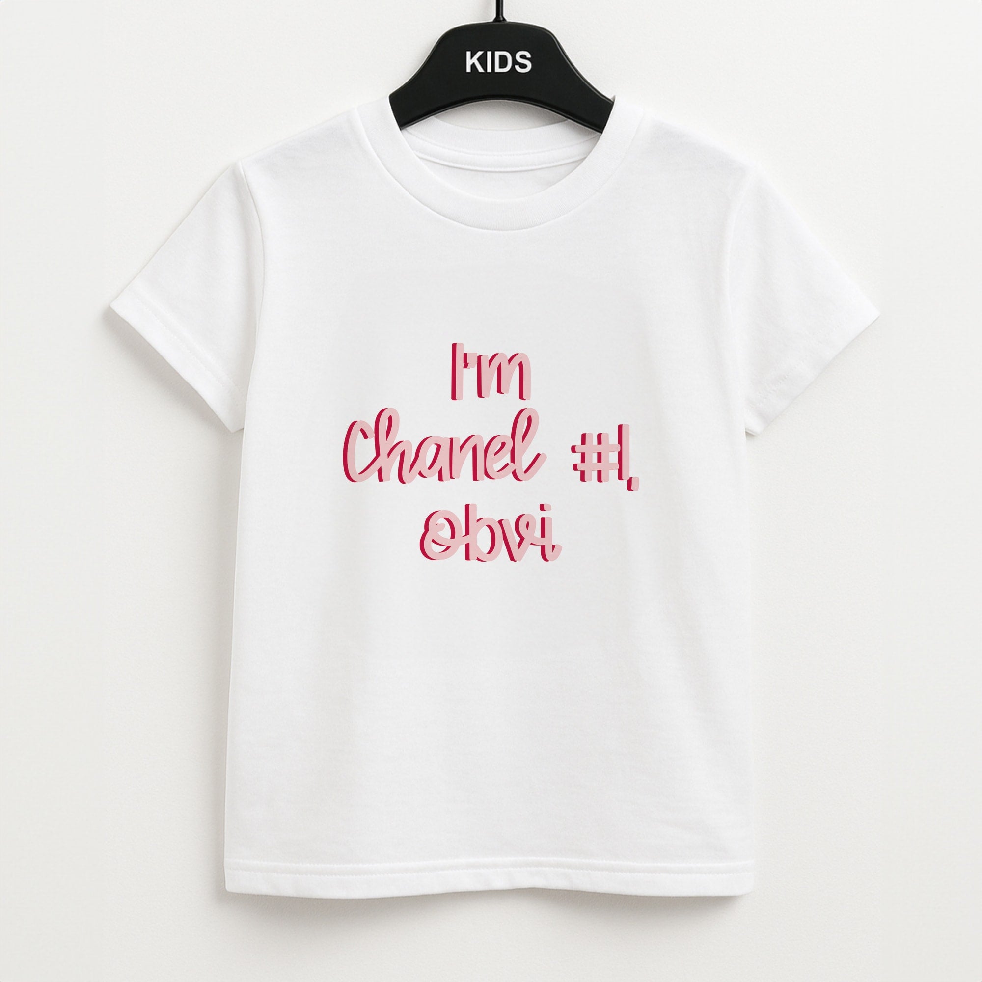 I'm Chanel Number One Obvi - Halloween Queens Kids T-Shirt