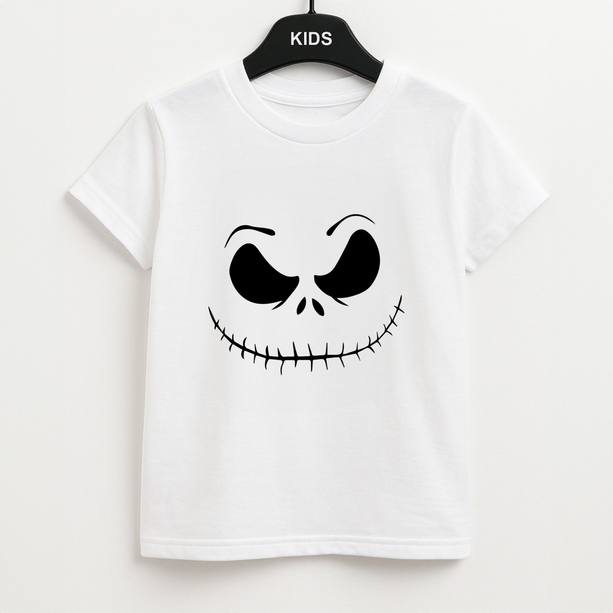 Pink Jack Skeleton Unisex Kids T-Shirt