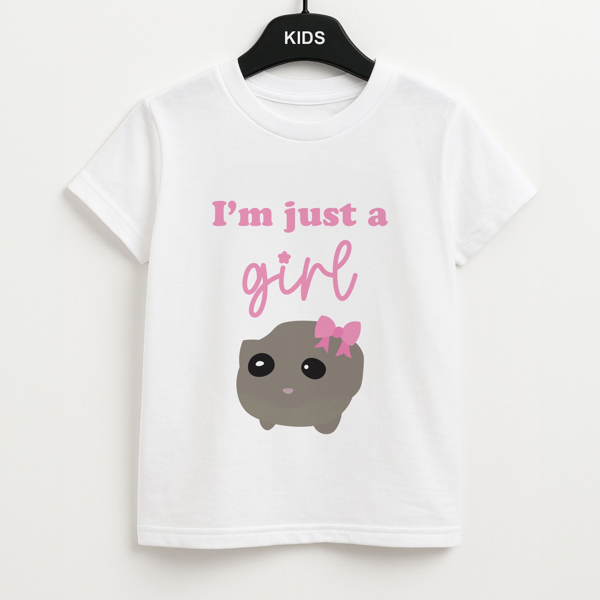 I'm Just A Girl Unisex Kids T-Shirt