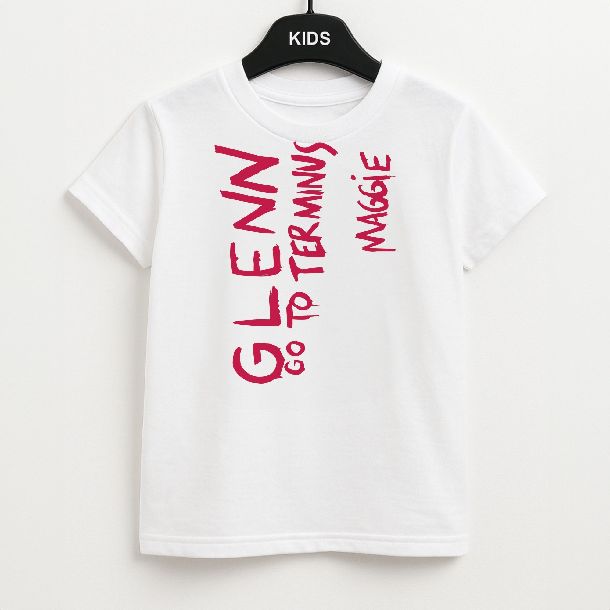 Message For Glenn - TWD Kids T-Shirt