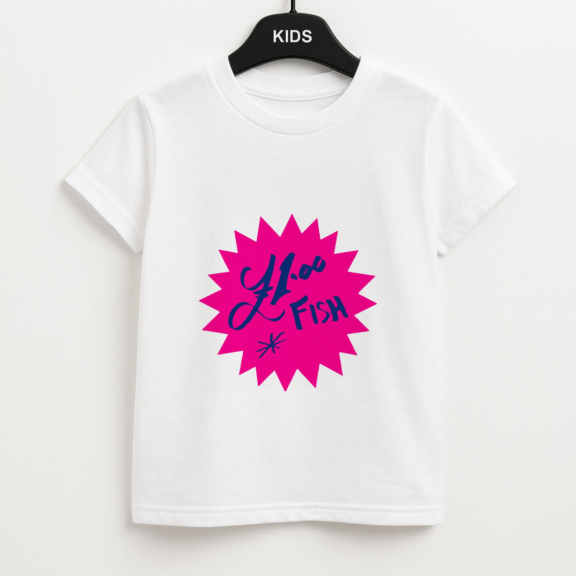 One Pound Fish - British Pop Culture Unisex Kids T-Shirt