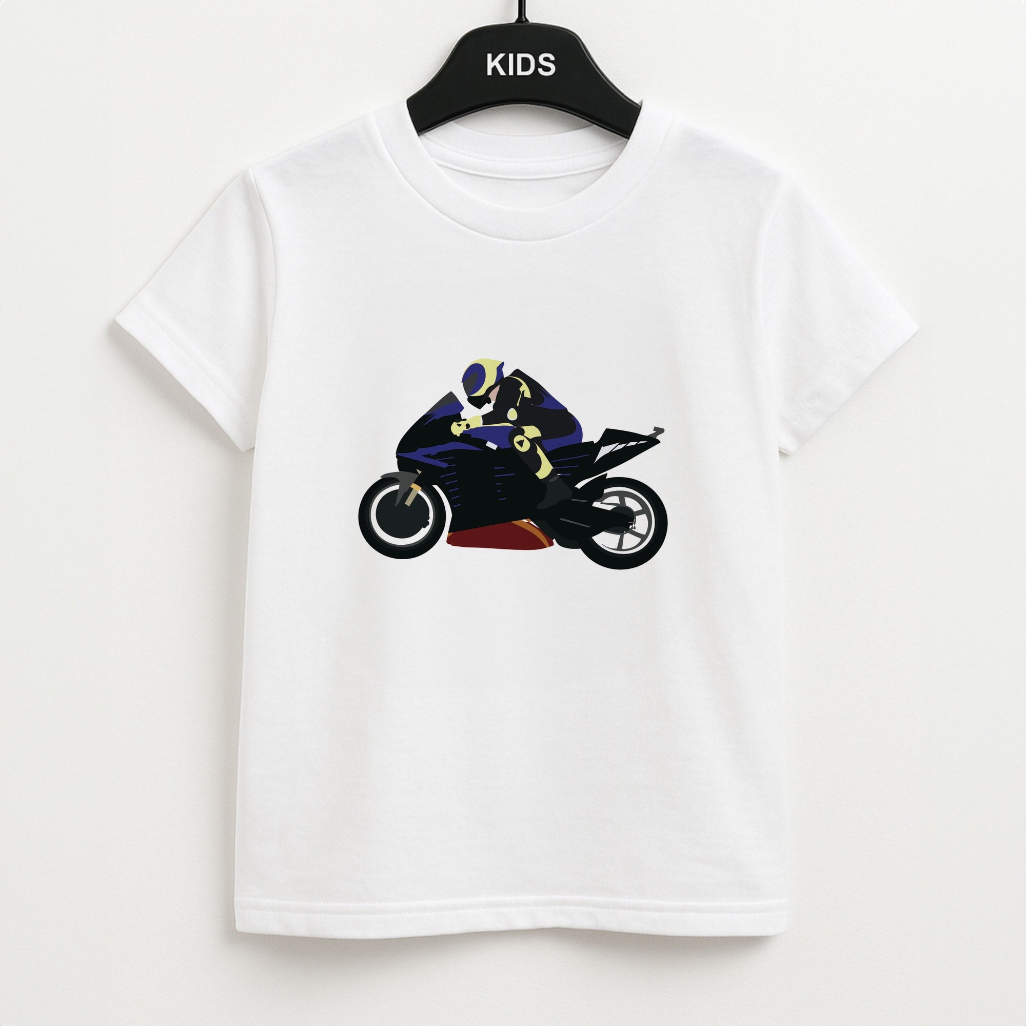 Purple Motorbike - Motorbike Unisex Kids T-Shirt