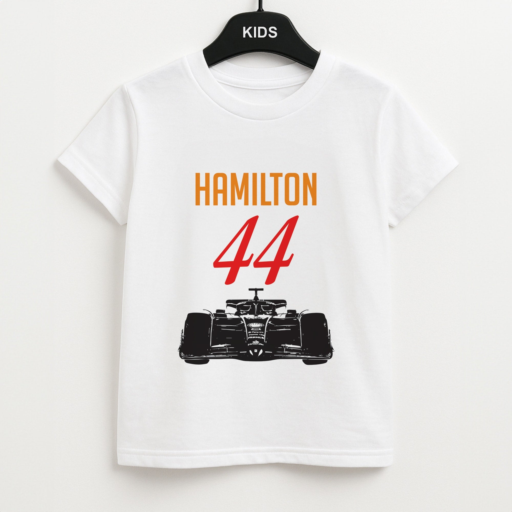 F1 Car Hamilton Unisex Kids T-Shirt