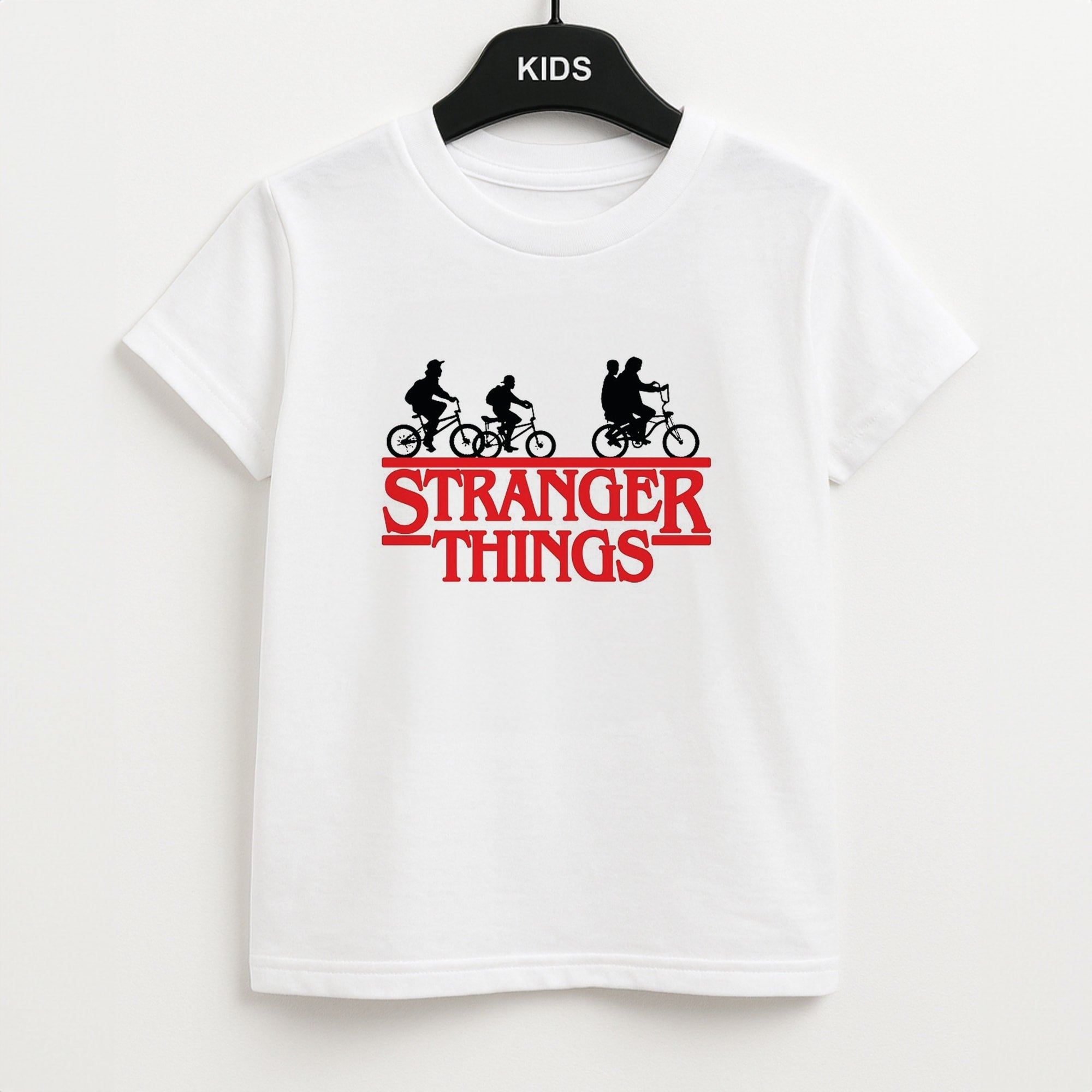 Stranger Cycling Logo Kids T-Shirt