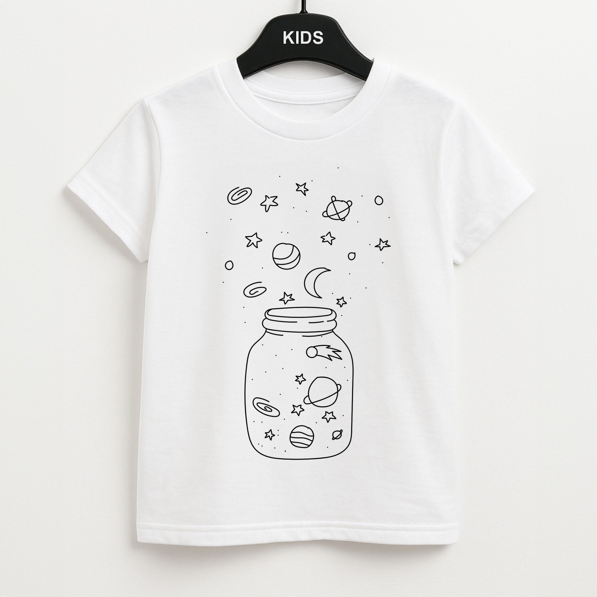 Space Jar Unisex Kids T-Shirt