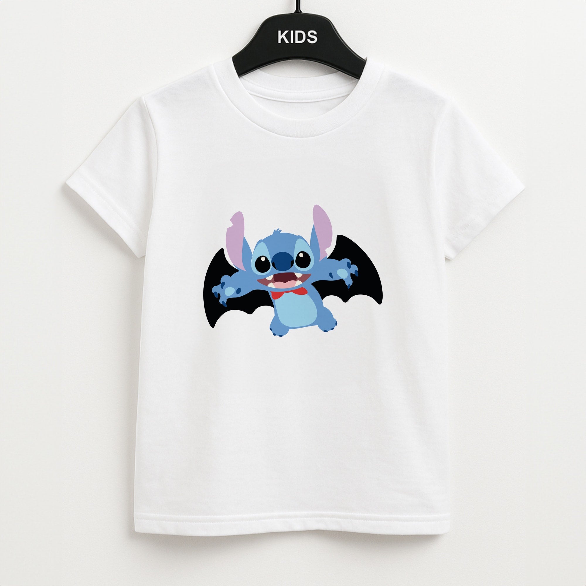 Vampire Alien Blue Halloween Unisex Kids T-Shirt