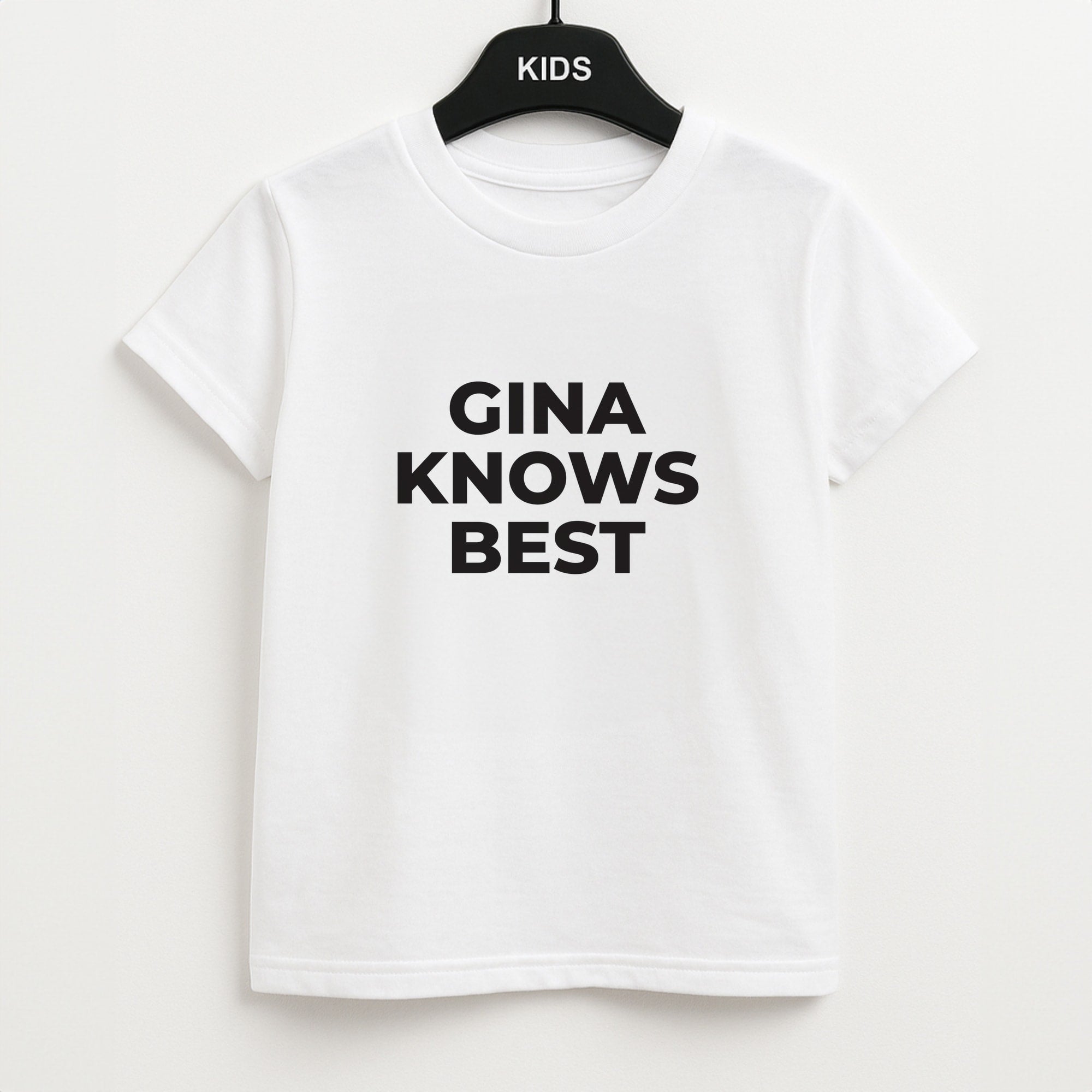 Gina Knows Best - B99 Unisex Kids T-Shirt