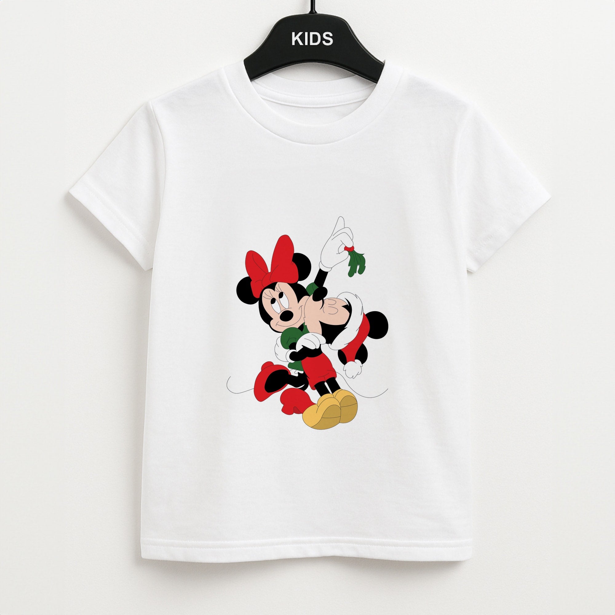 Mistletoe Fairytale Mice - Christmas Unisex Kids T-Shirt