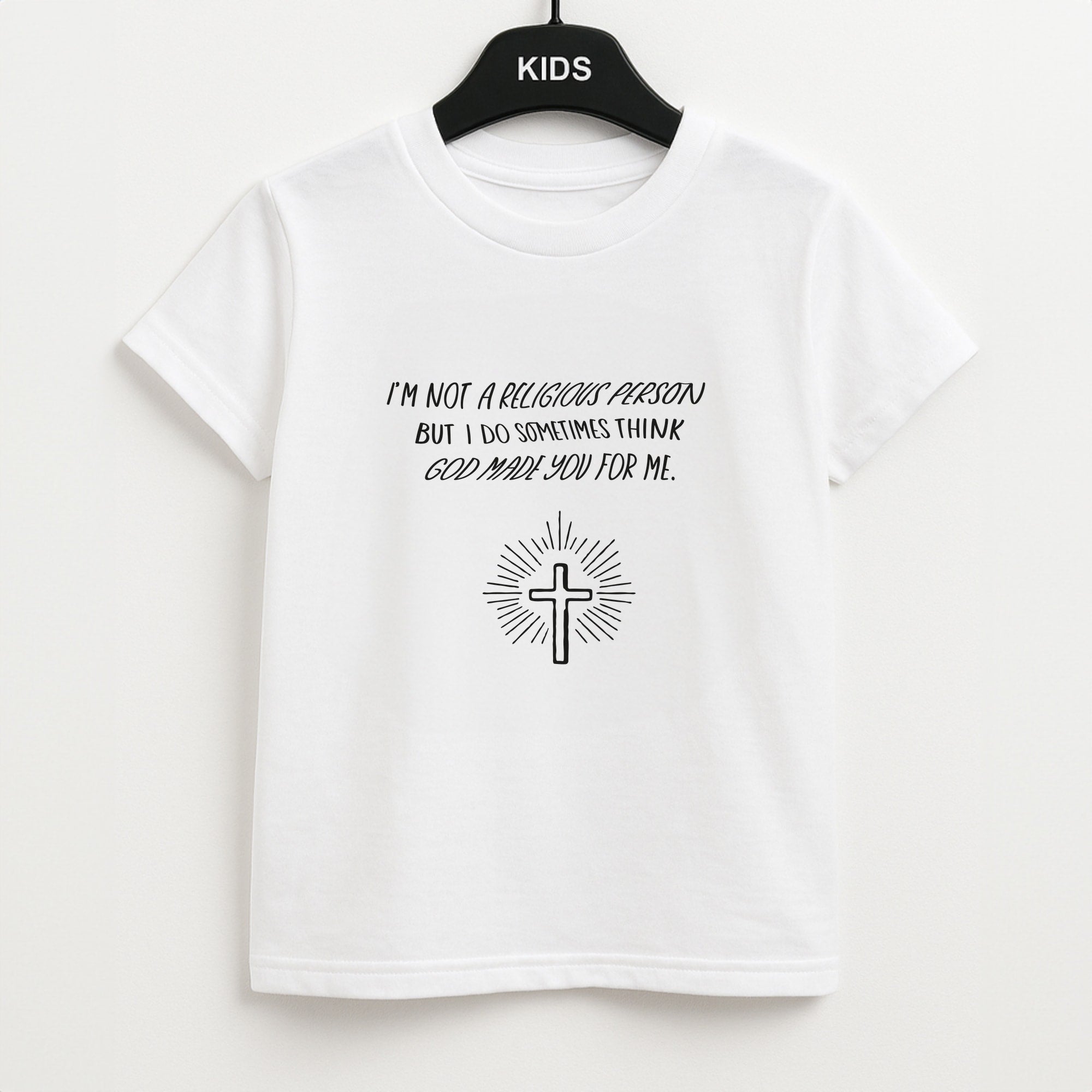 I'm Not A Religious Person Unisex Kids T-Shirt