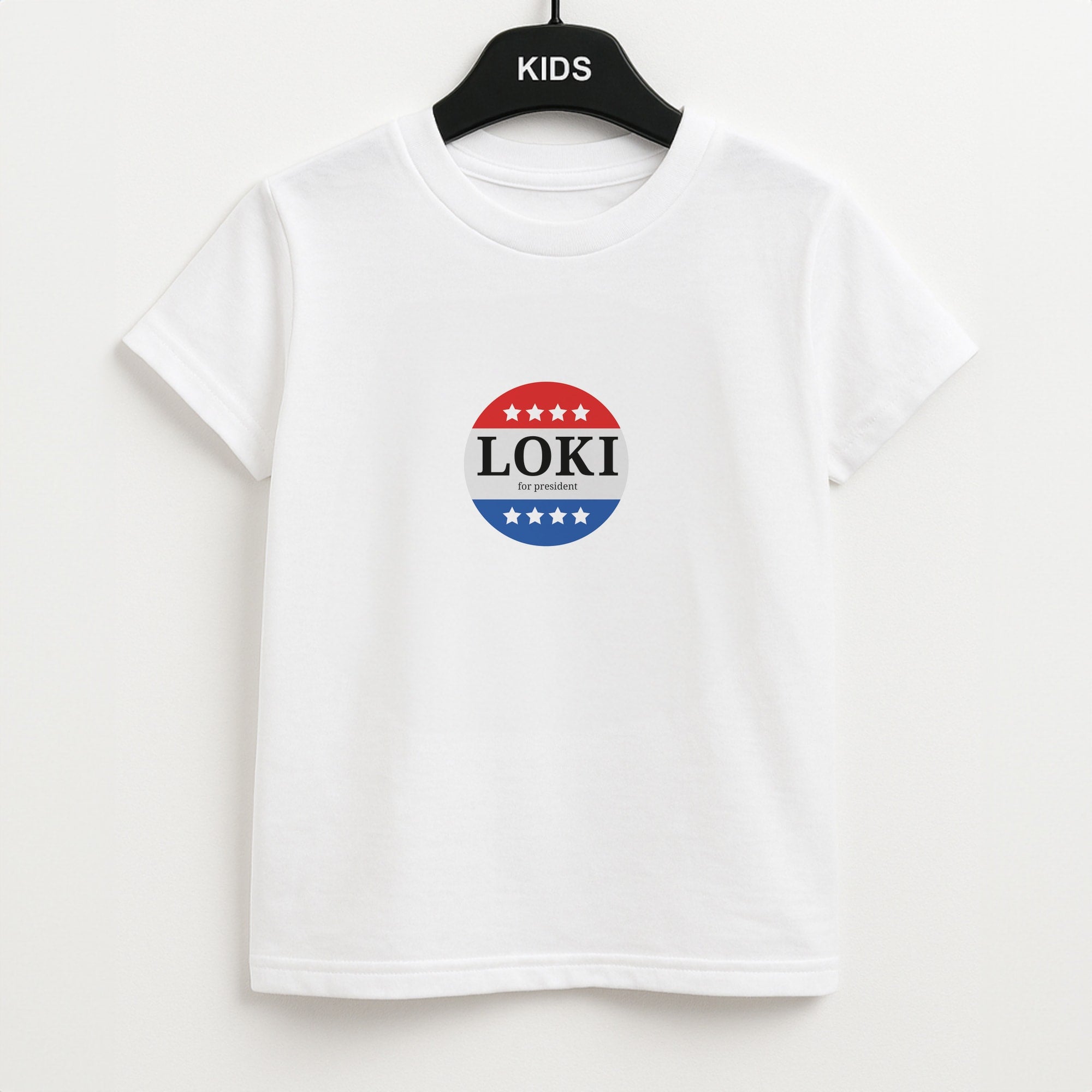 Loki For President Unisex Kids T-Shirt