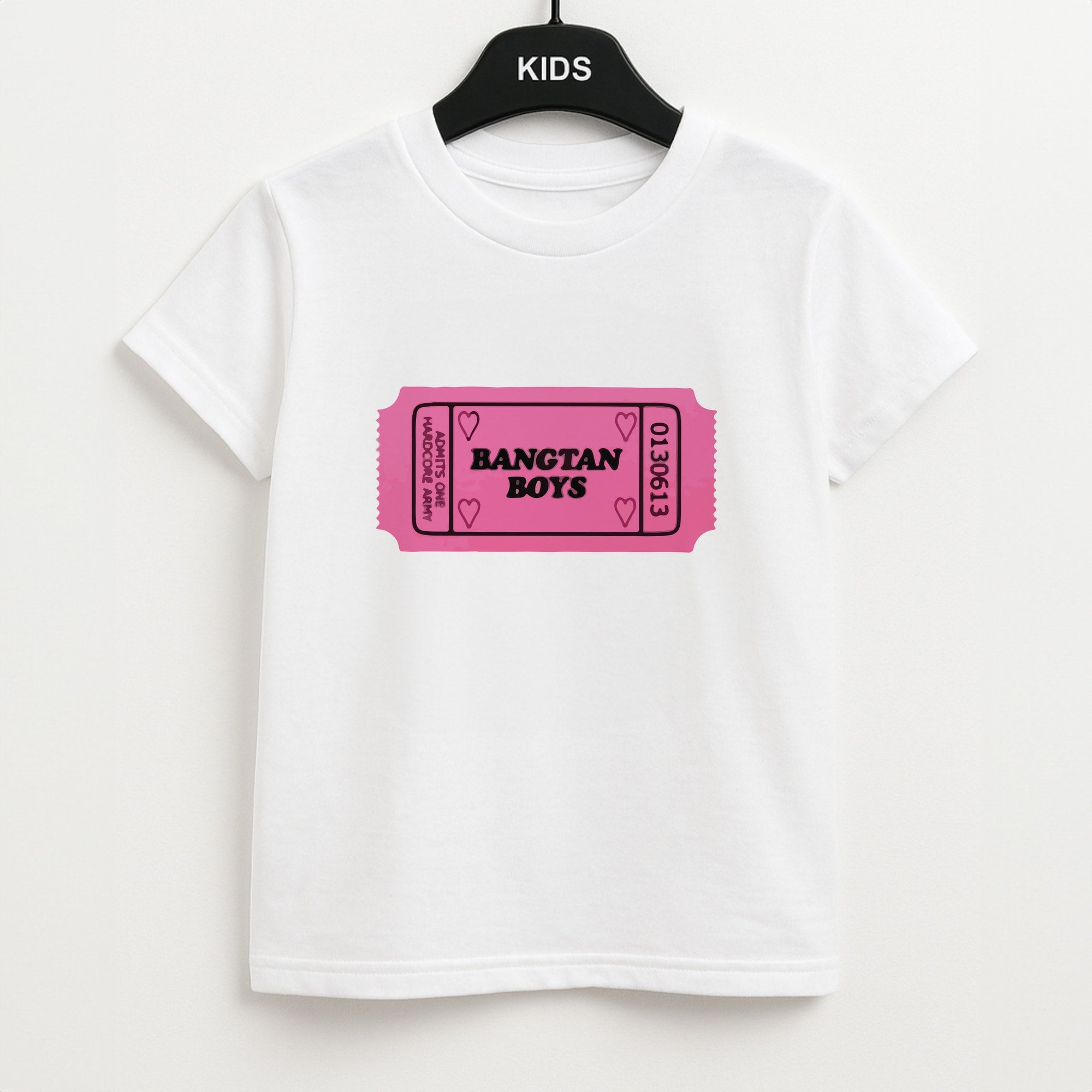 Bangtan Boys Ticket - K Pop Kids T-Shirt