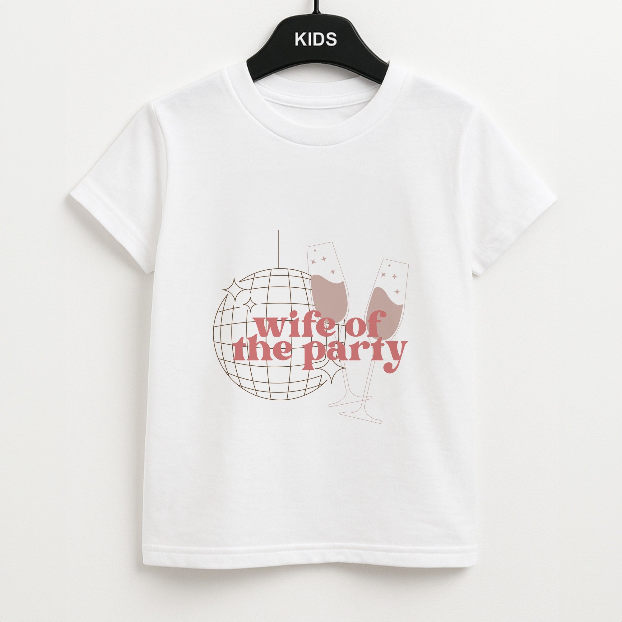 Wife Of The Party - Bridal Unisex Kids T-Shirt
